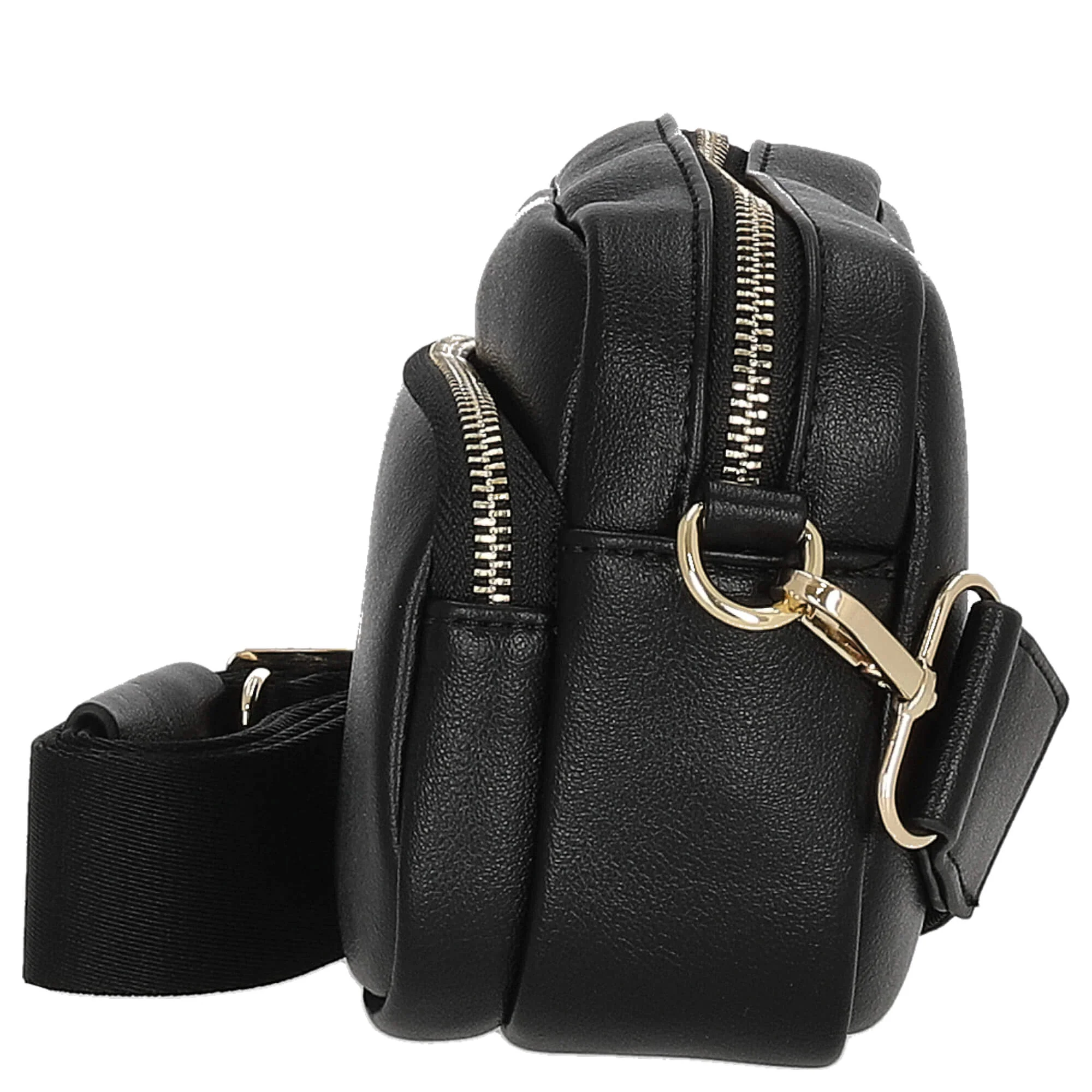 Seidenfelt Heby - Schultertasche 18 cm (black/gold) - Image 3