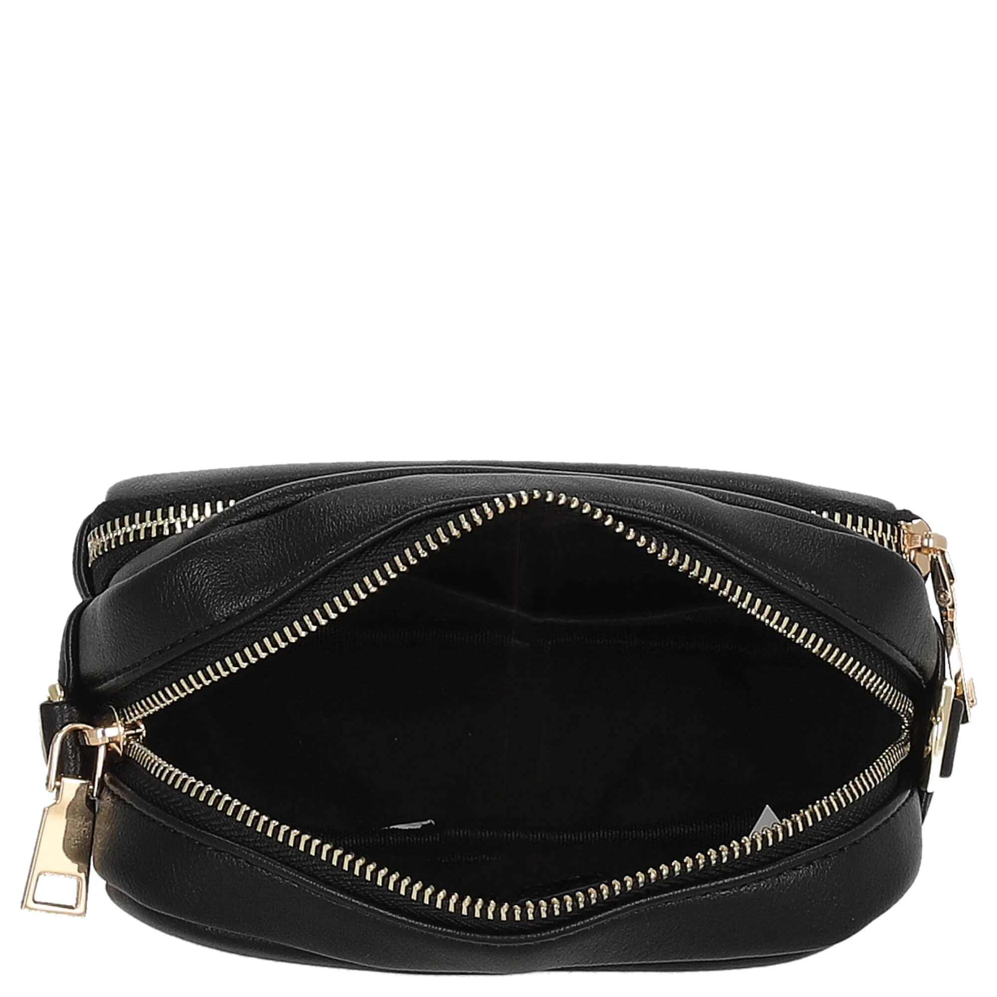 Seidenfelt Heby - Schultertasche 18 cm (black/gold) - Image 6