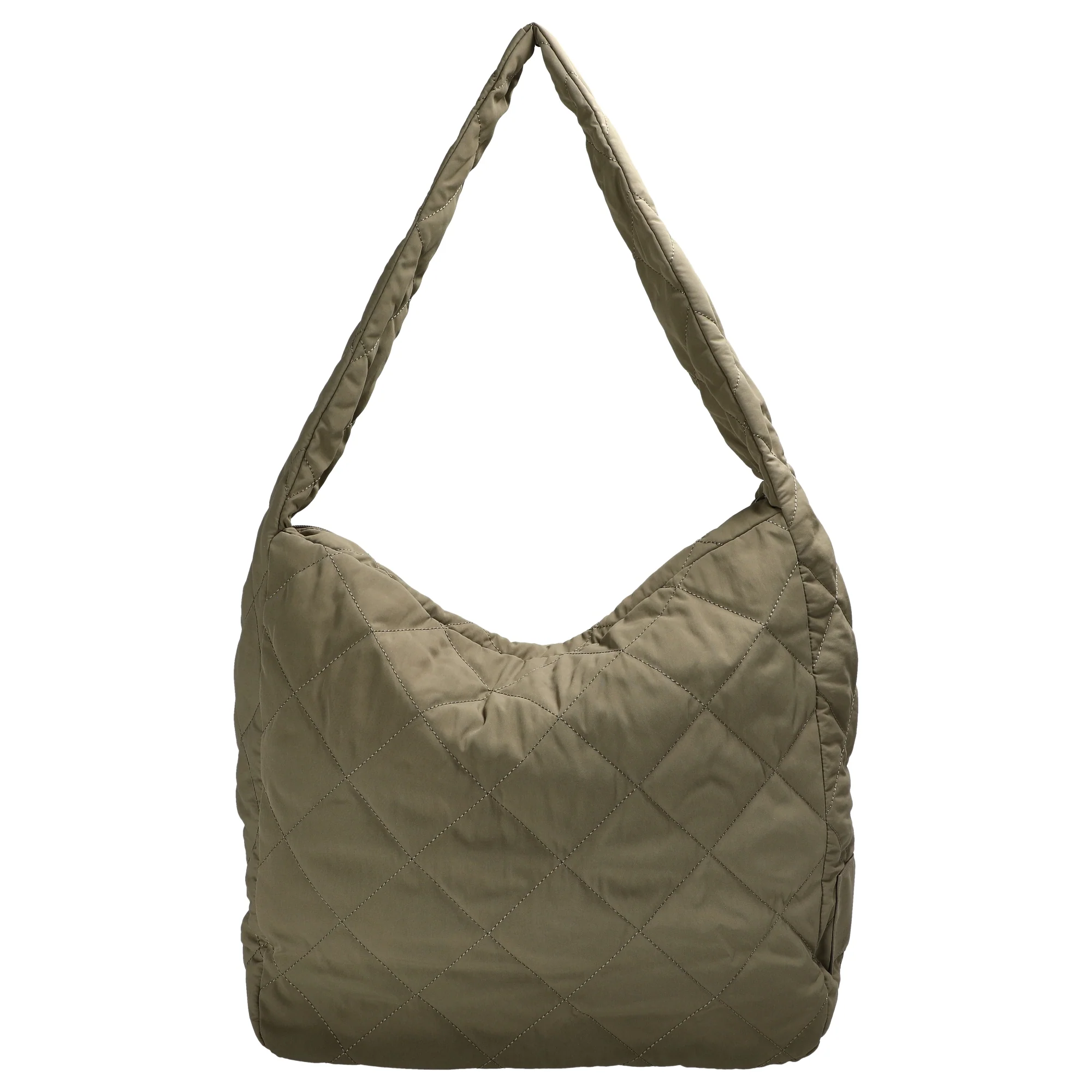 Seidenfelt Hetta Maxi Hobo - Schultertasche 42 cm (greige khaki)