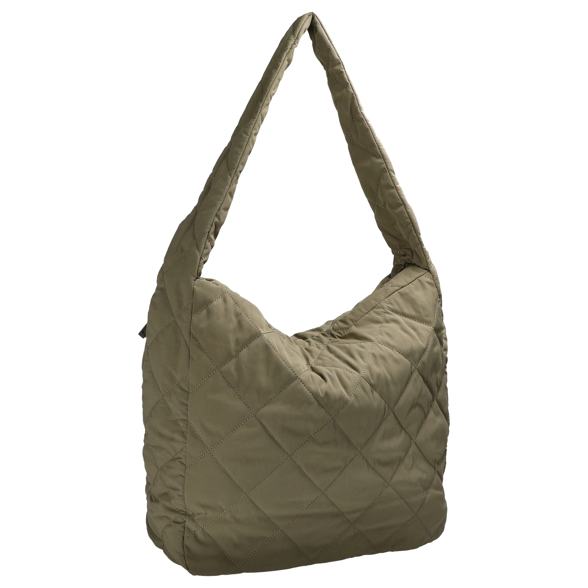 Seidenfelt Hetta Maxi Hobo - Schultertasche 42 cm (greige khaki) - Image 5