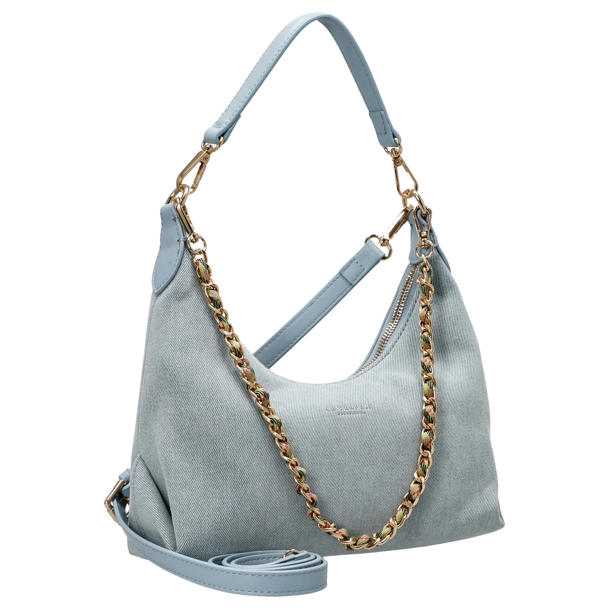 Seidenfelt Huuvari Hobo - Schultertasche (denim in blue) - Image 5
