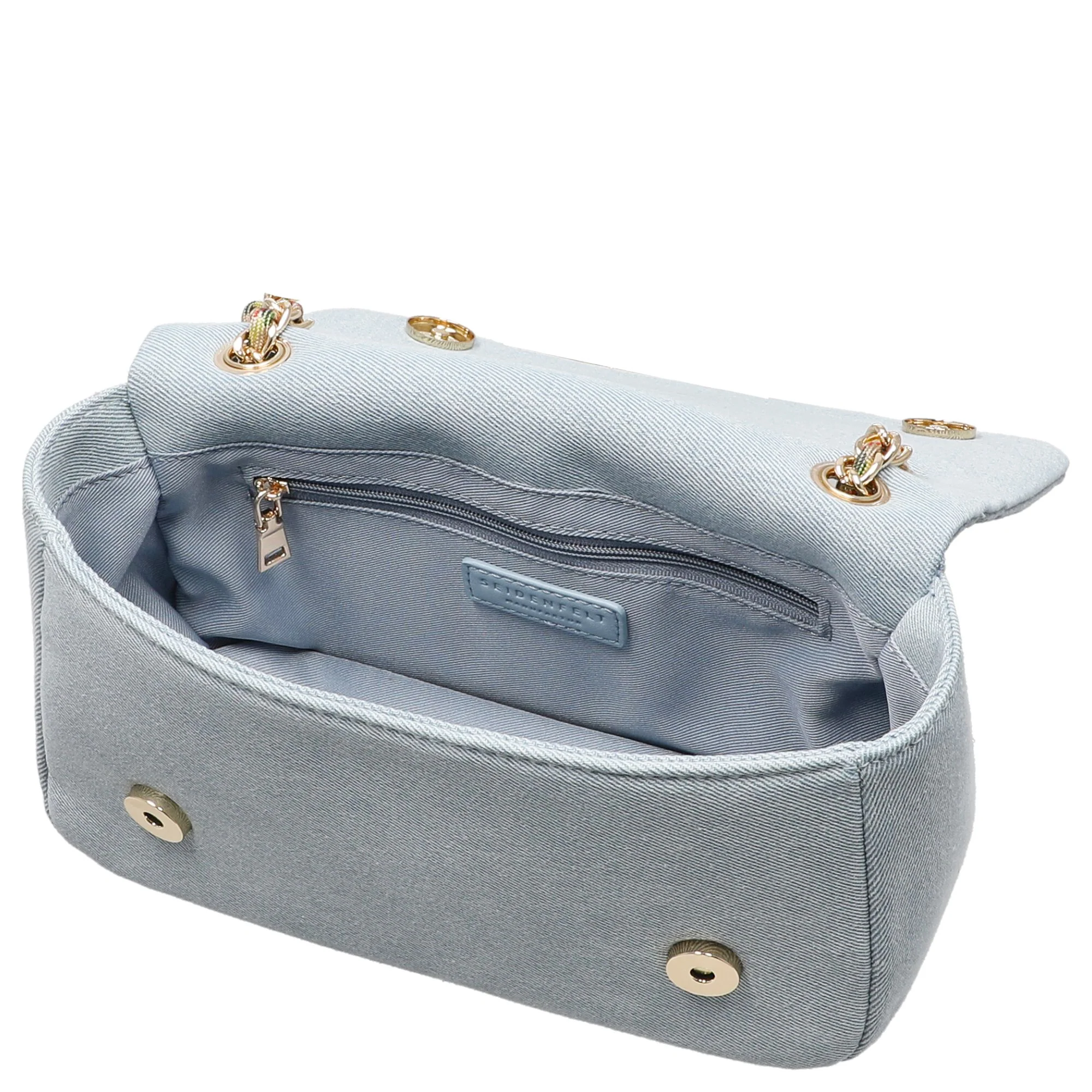 Seidenfelt Huuvari - Umhängetasche 23 cm (denim in blue) - Image 6