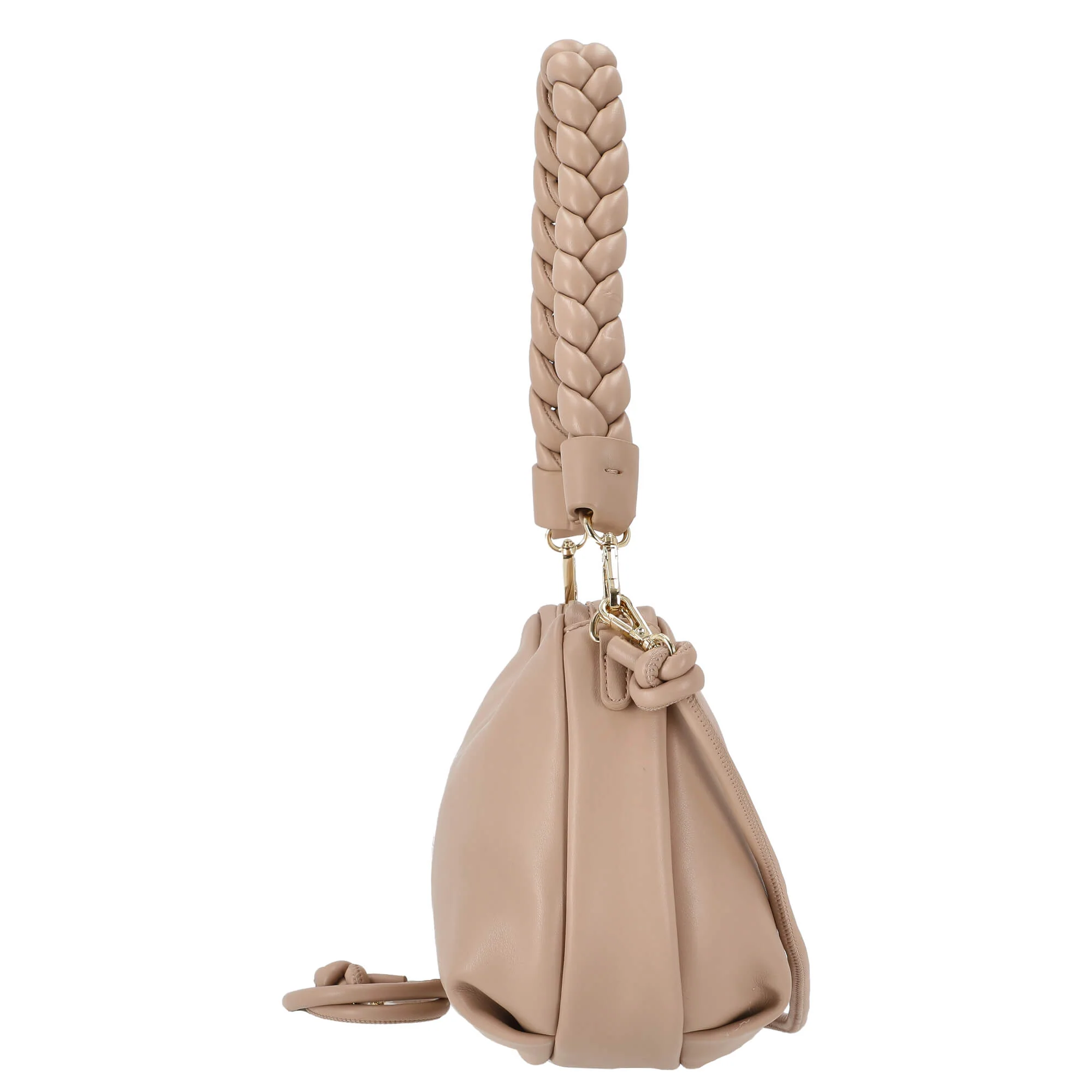 Seidenfelt Ikast Hobo - Umhängetasche 31 cm (beige/gold) - Image 3