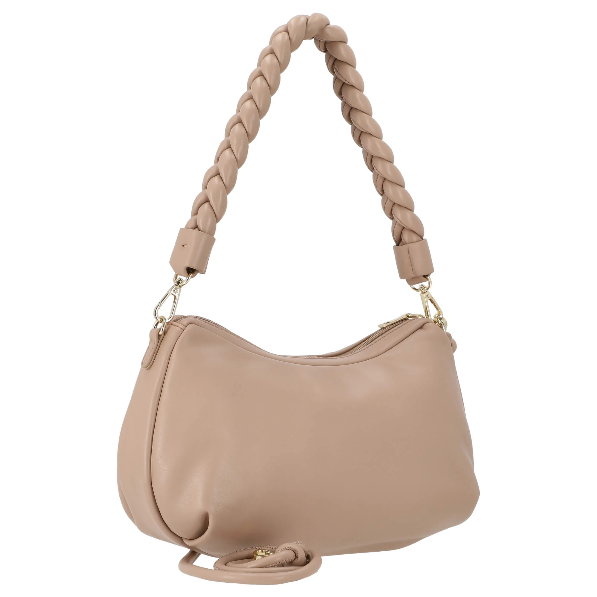 Seidenfelt Ikast Hobo - Umhängetasche 31 cm (beige/gold) - Image 5