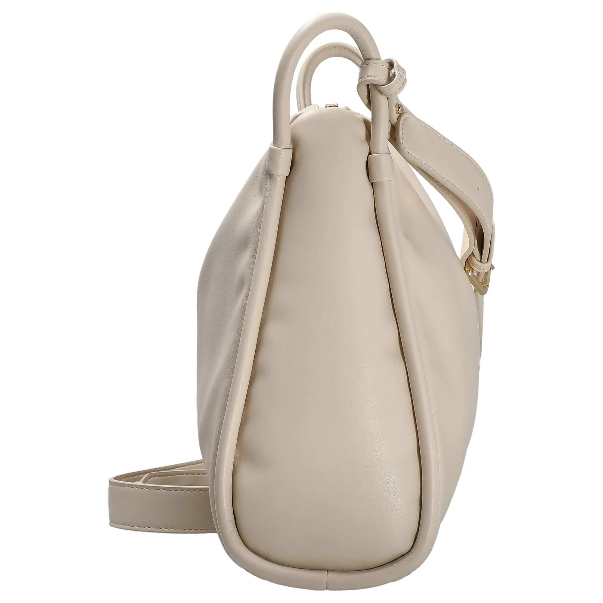 Seidenfelt Kaavi - Umhängetasche 30 cm (cotton beige/gold) - Image 3