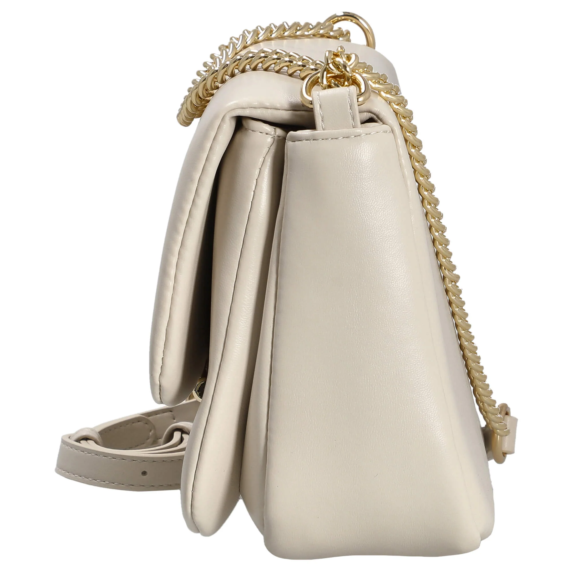 Seidenfelt Lesja - Umhängetasche 27 cm (oat milk/gold) - Image 3