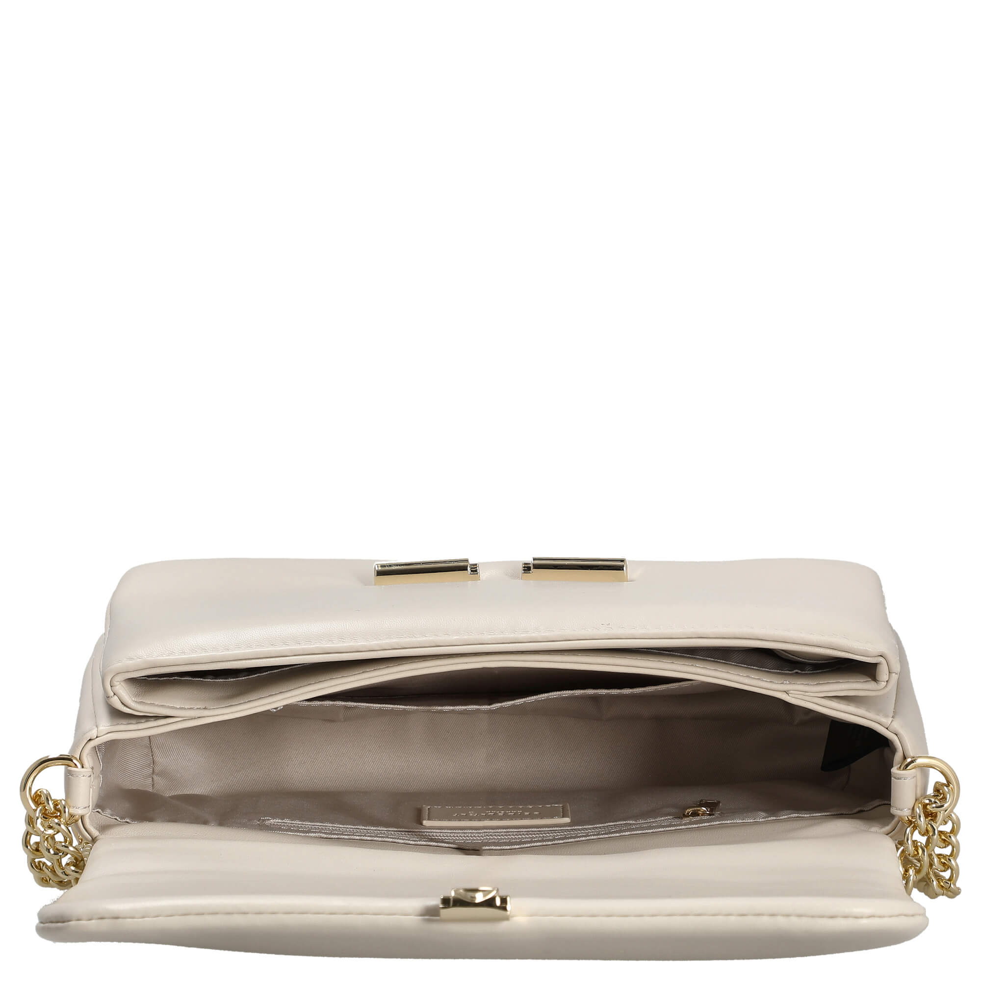 Seidenfelt Lesja - Umhängetasche 27 cm (oat milk/gold) - Image 6