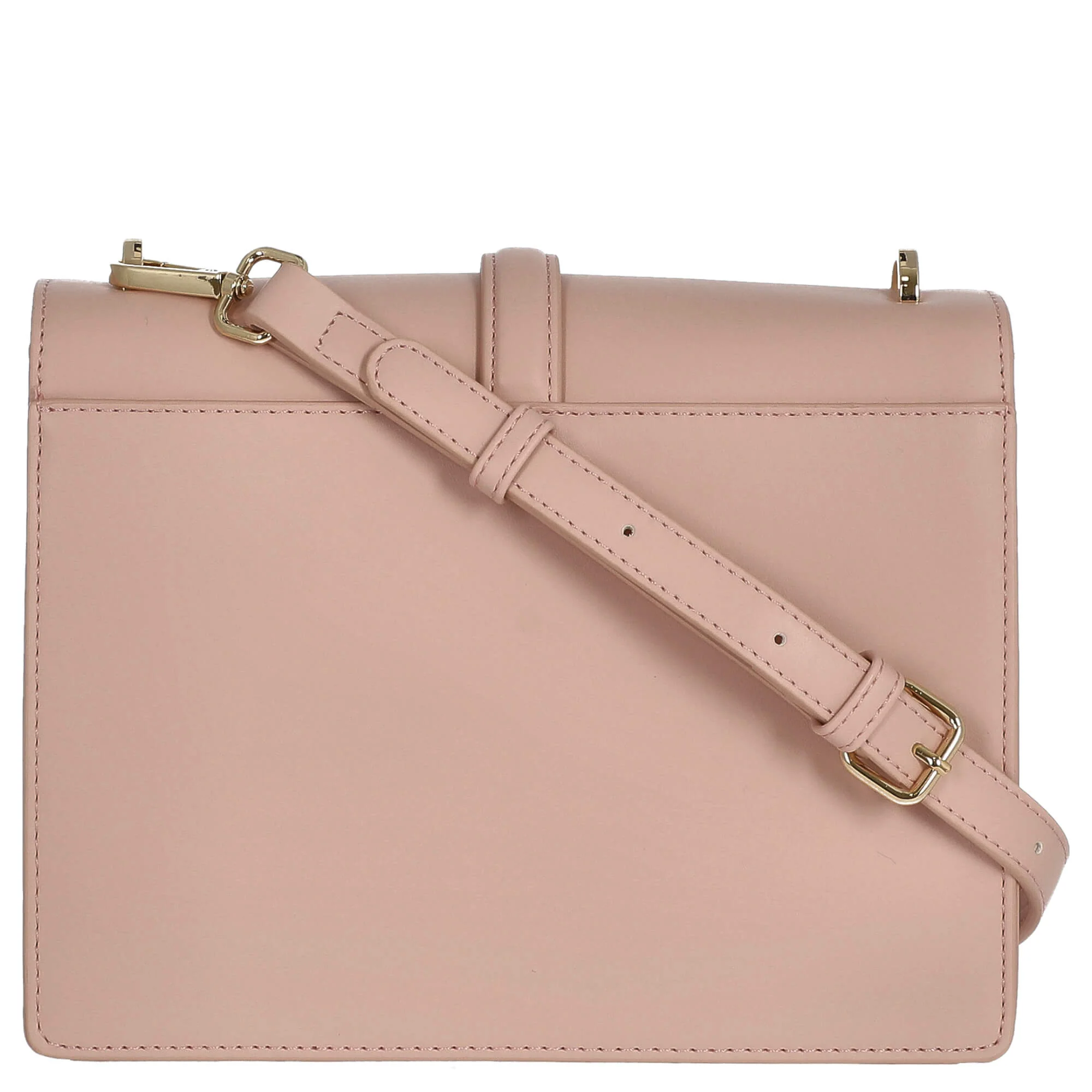 Seidenfelt Lilla Ro Boxy - Umhängetasche 24 cm (powder pink/gold) - Image 4