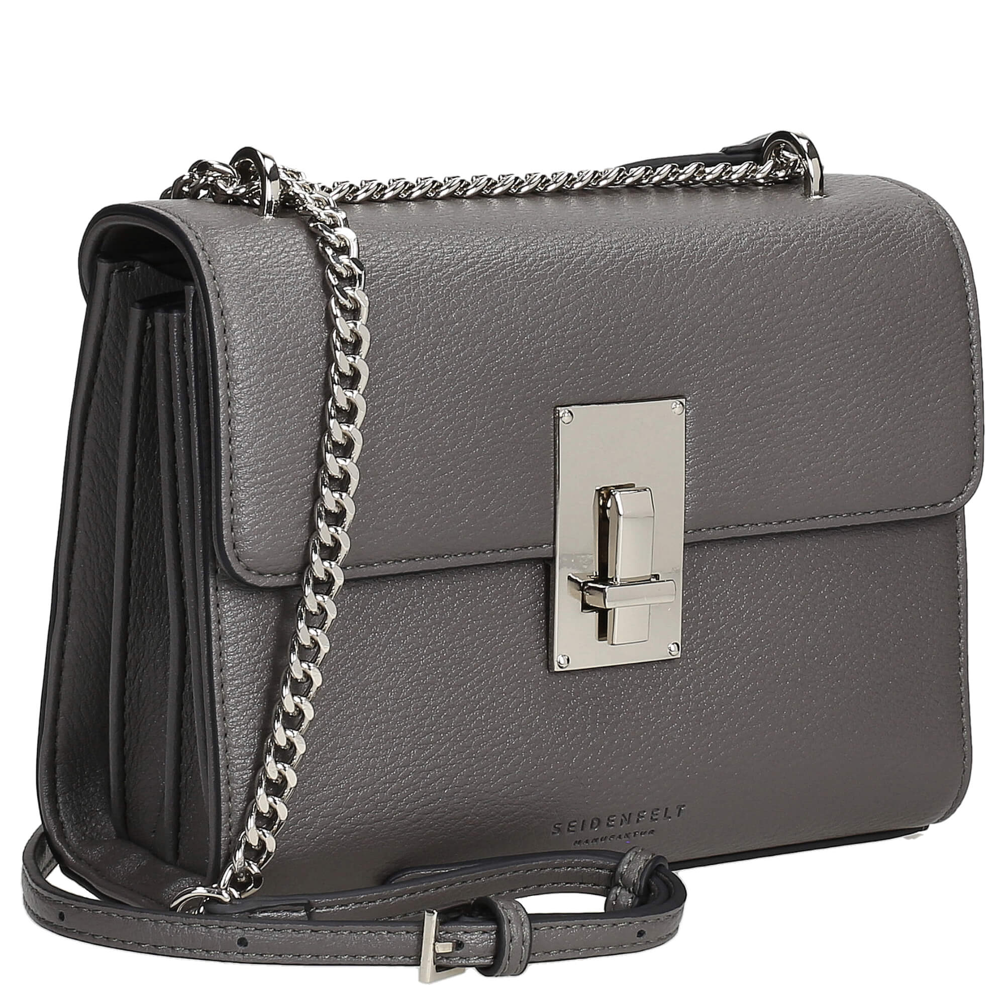 Seidenfelt Linsell Crossbody - Schultertasche 20 cm (anthracite) - Image 5