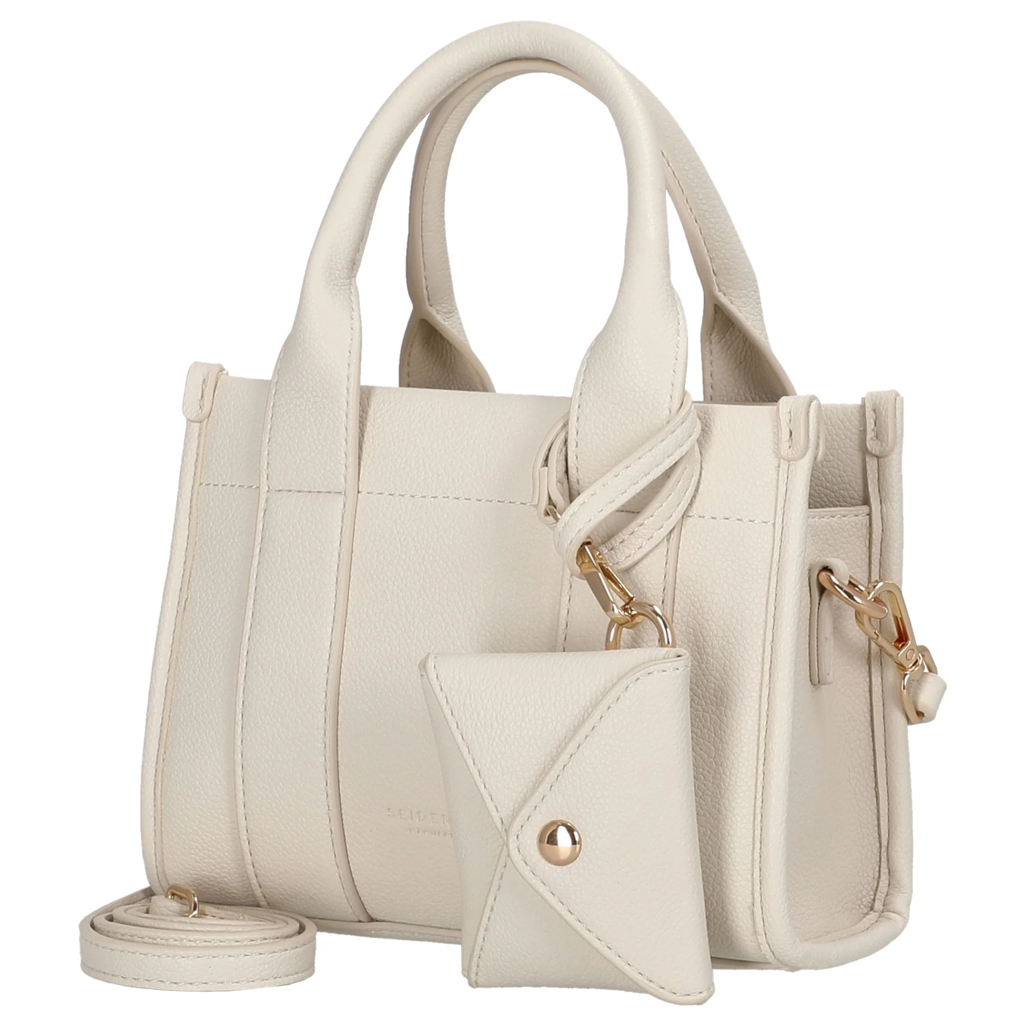 Seidenfelt Meloy Mini Tote - Henkeltasche 20 cm (soft cream) - Image 2