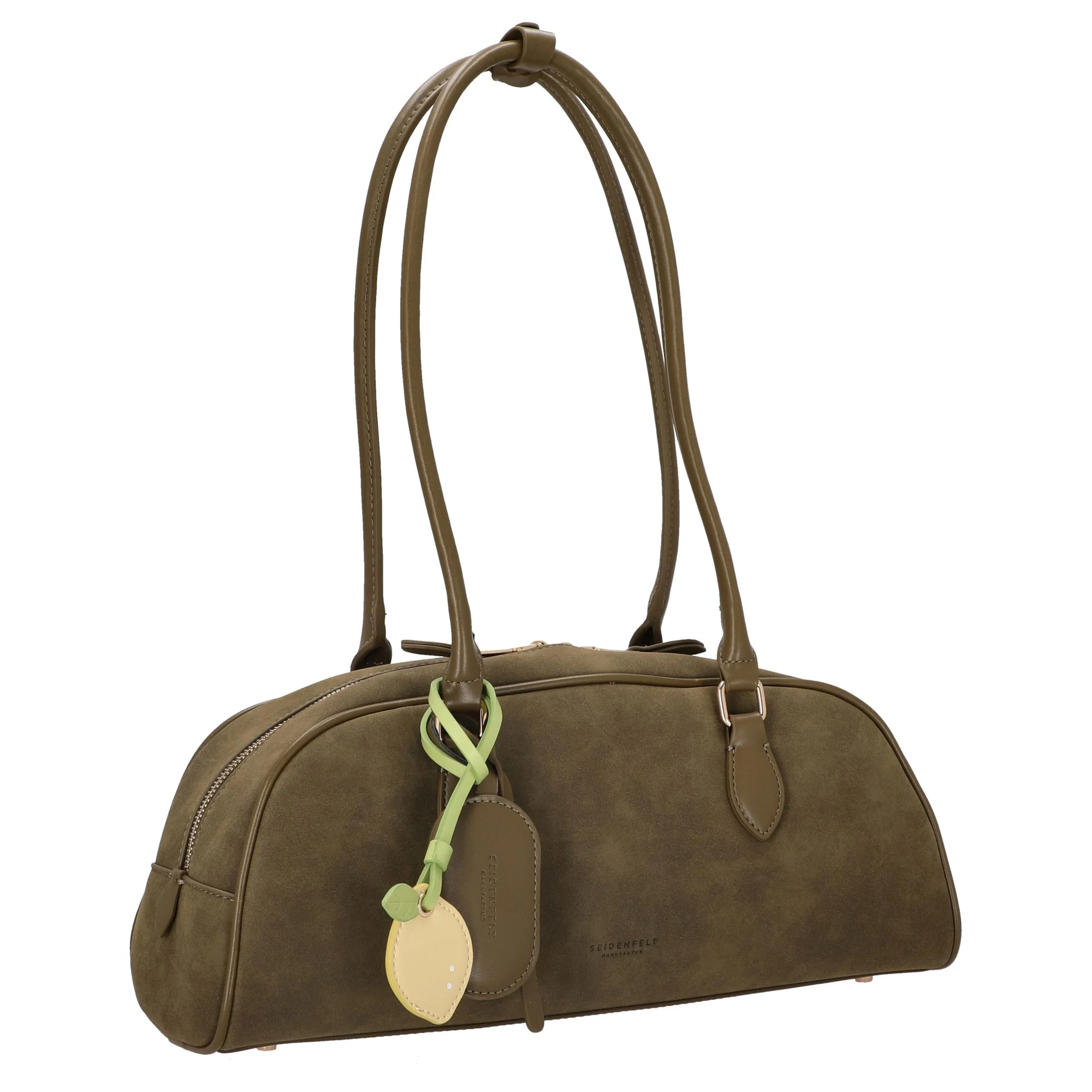 Seidenfelt Nibe - Schultertasche 39 cm (olive) - Image 5