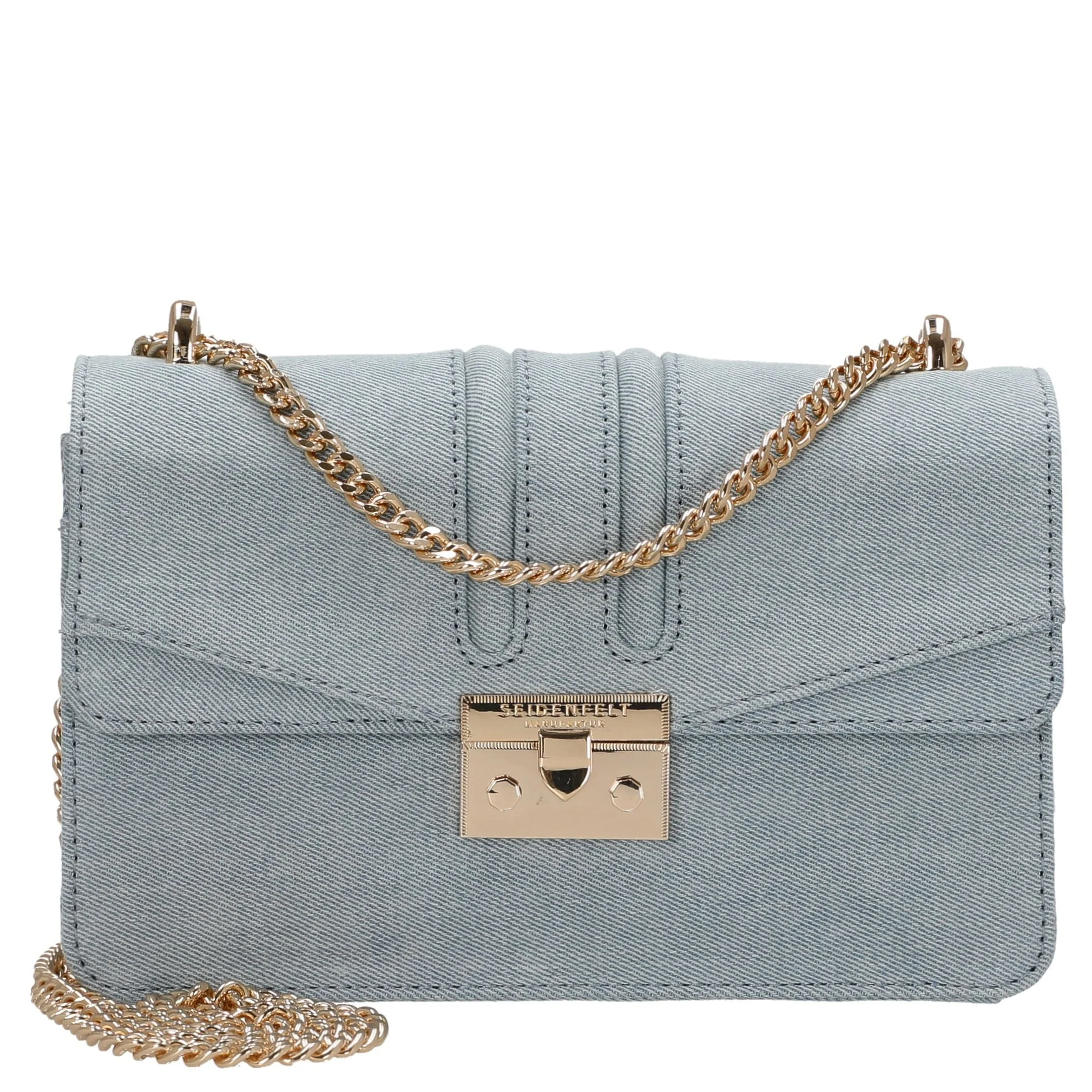 Seidenfelt Roros East-West Denim - Umhängetasche 23 cm (denim in blue)
