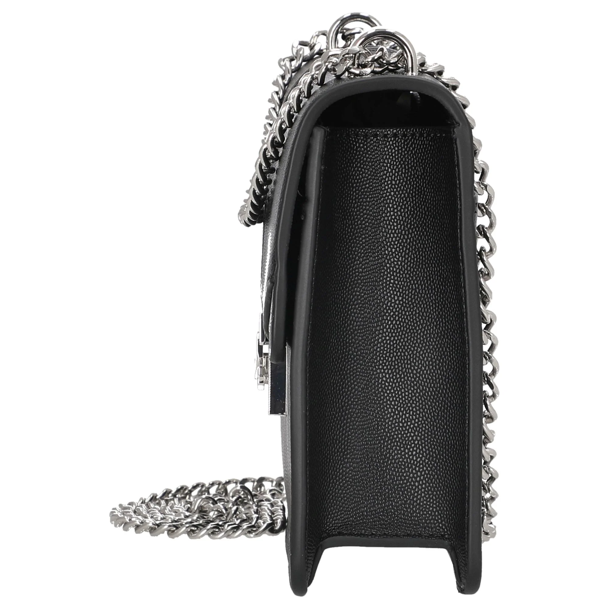 Seidenfelt Roros - Schultertasche 21 cm (black/silver) - Image 3