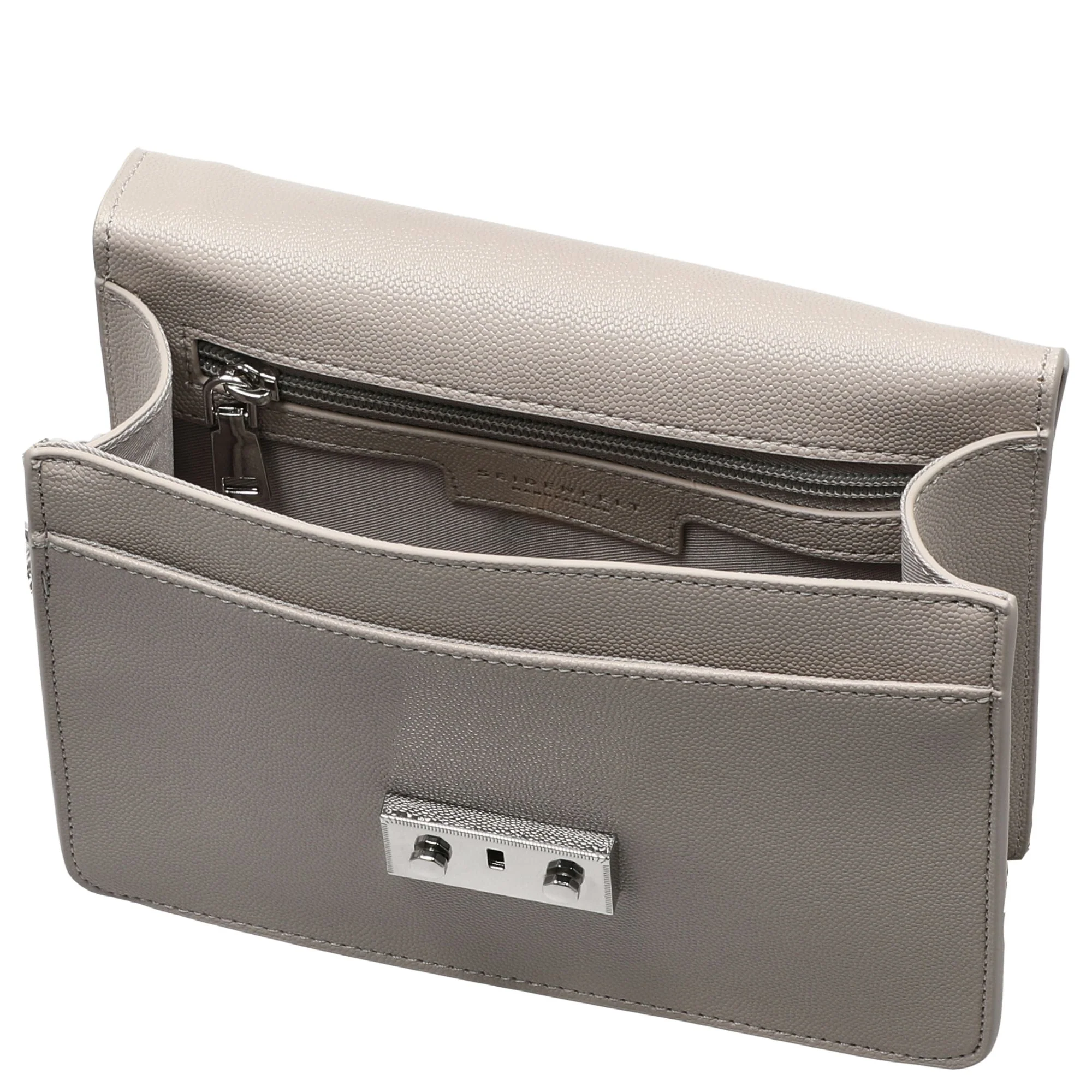 Seidenfelt Roros - Schultertasche 21 cm (light grey) - Image 6
