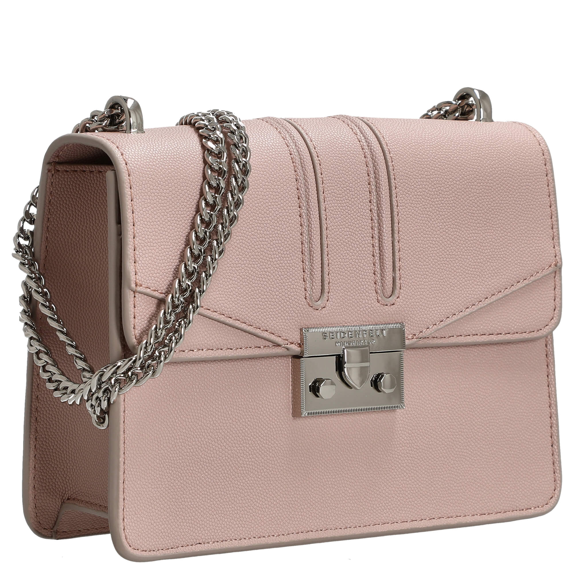 Seidenfelt Roros - Schultertasche 21 cm (powder rose) - Image 5