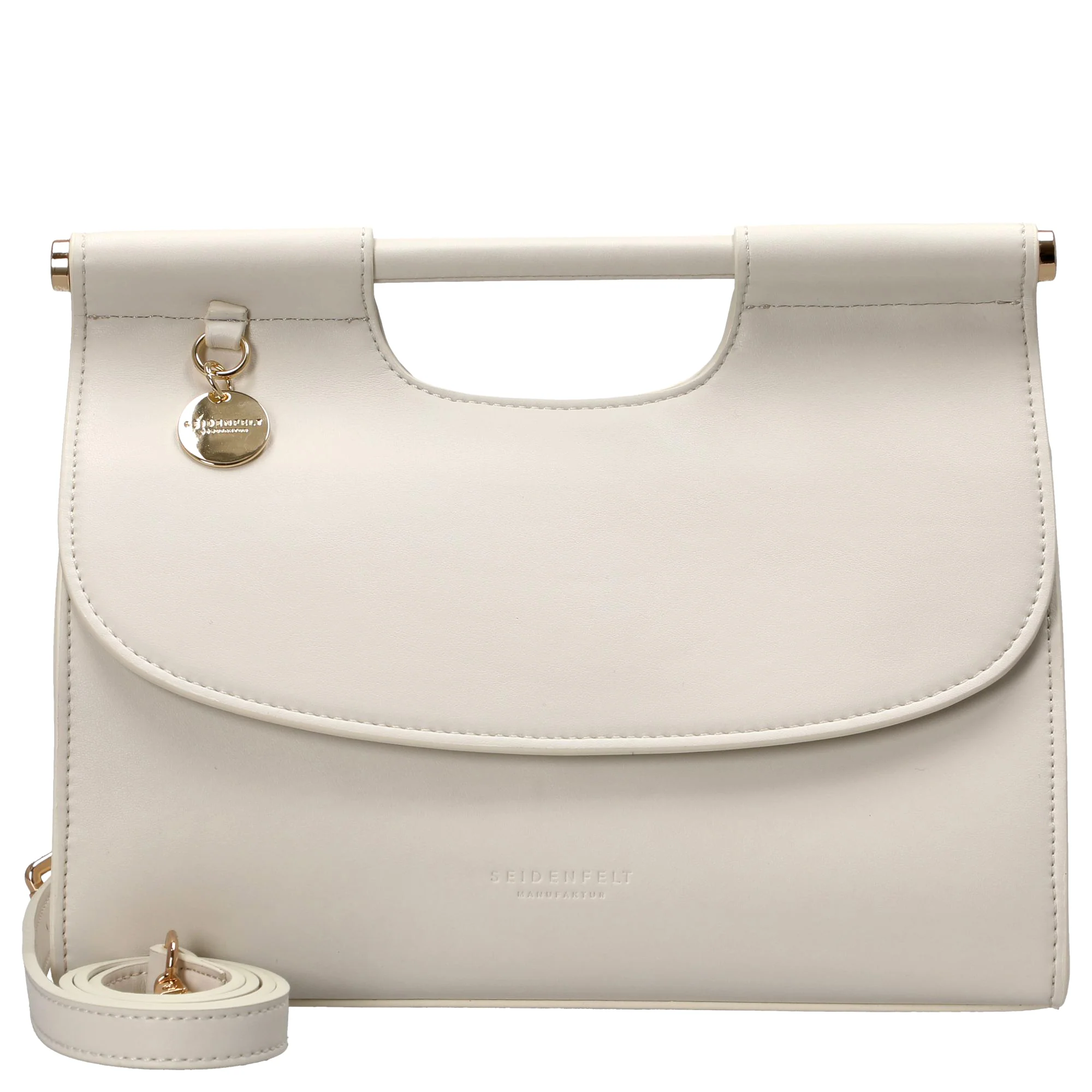 Seidenfelt Ryd - Henkeltasche 25 cm (soft cream)
