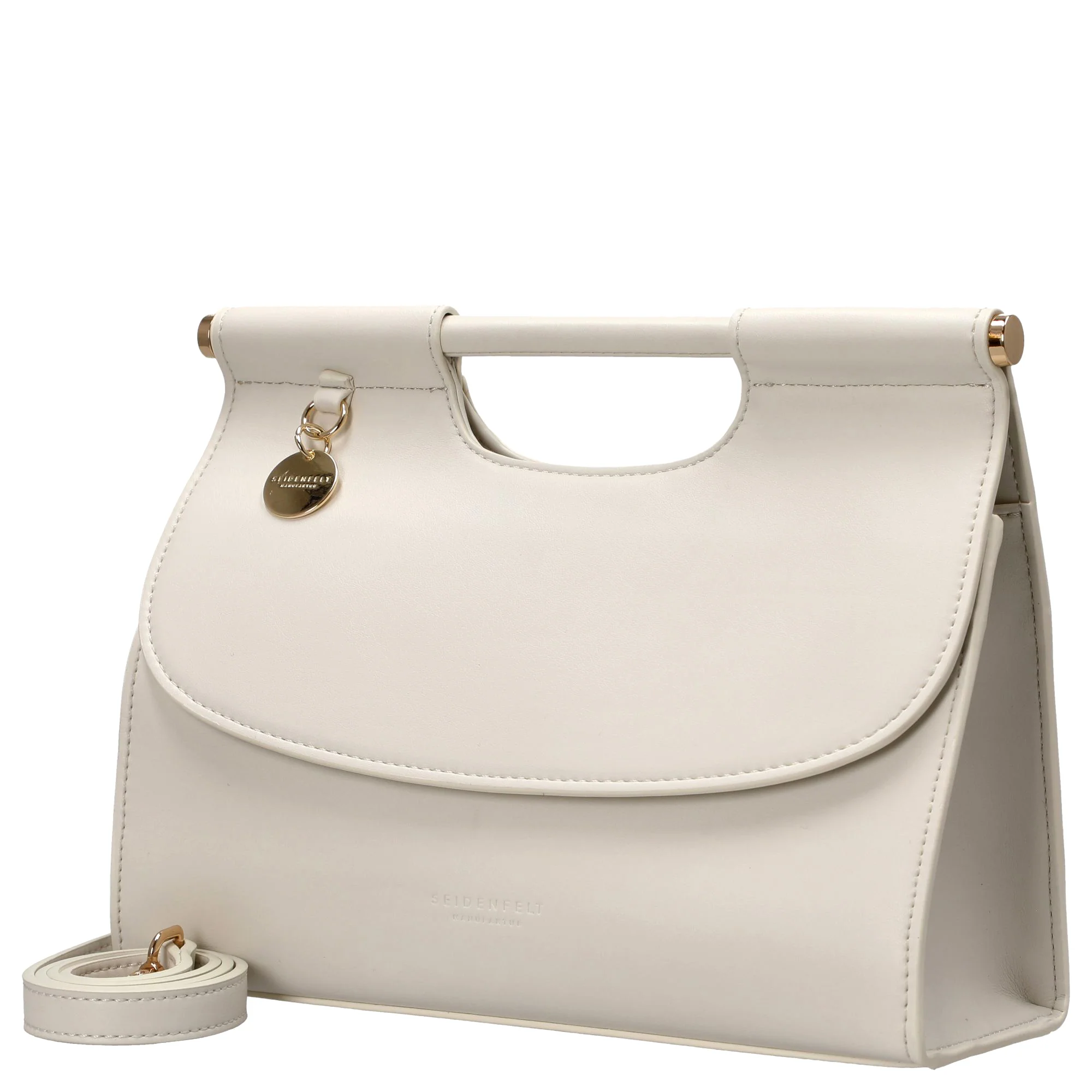 Seidenfelt Ryd - Henkeltasche 25 cm (soft cream) - Image 2