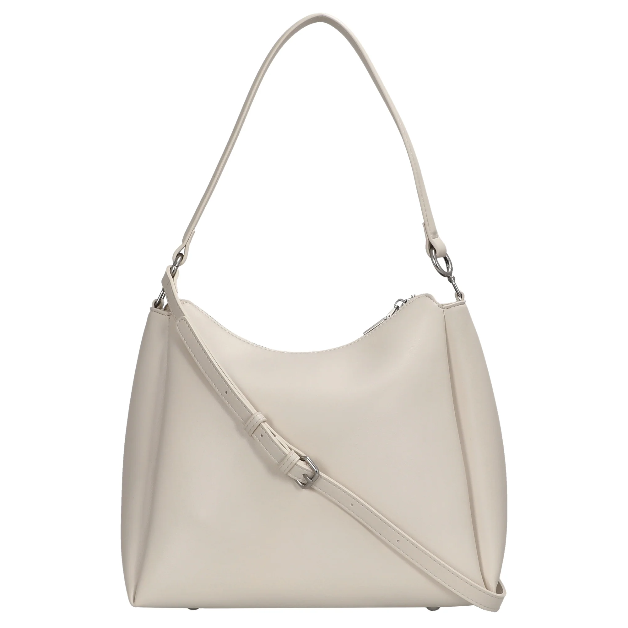 Seidenfelt Sandve Midi Hobo - Schultertasche 31 cm (cream) - Image 4
