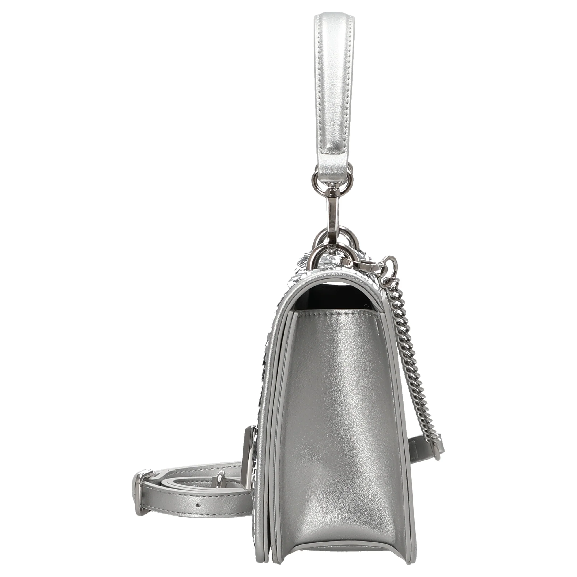 Seidenfelt Seljord - Henkeltasche 23.5 cm (silver) - Image 3