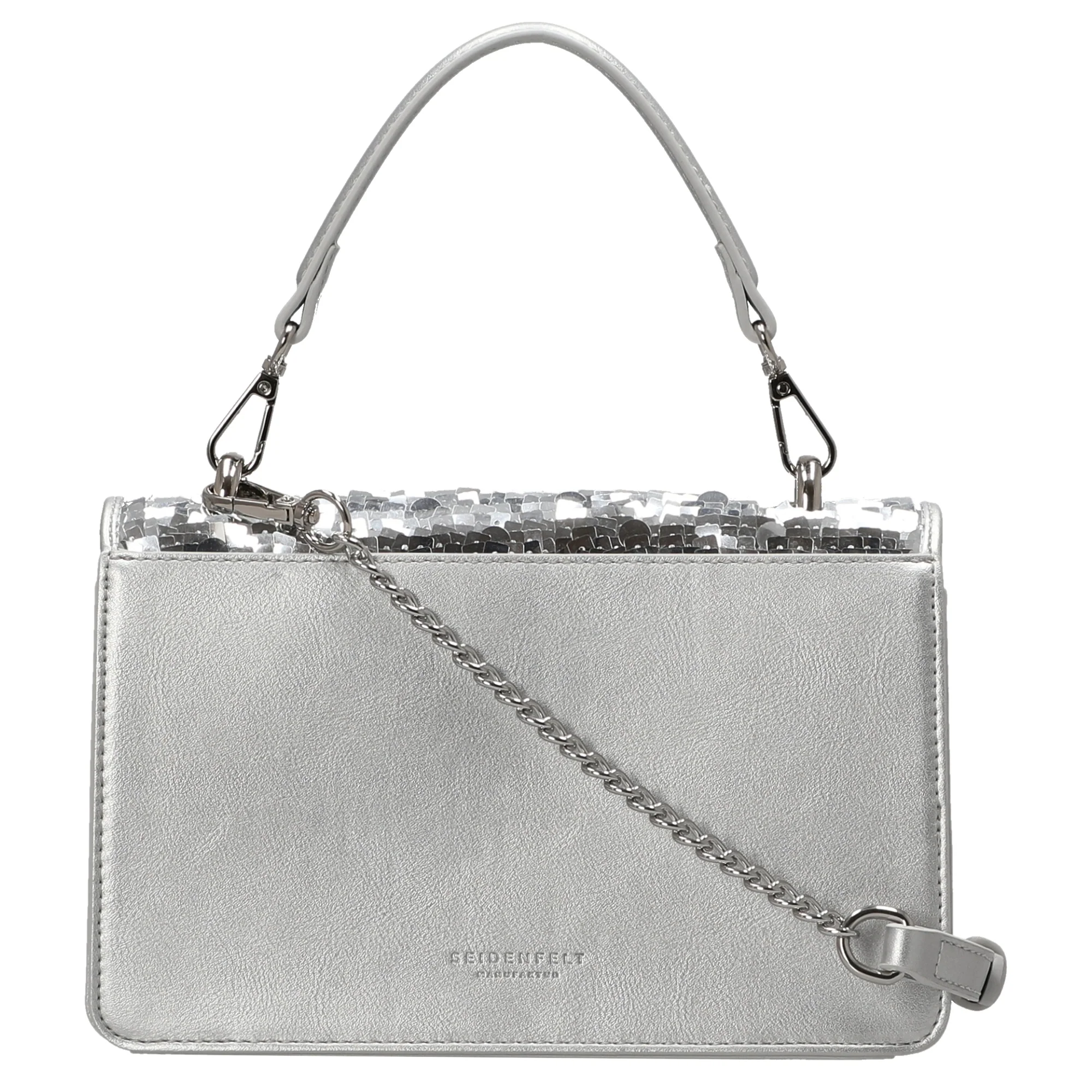 Seidenfelt Seljord - Henkeltasche 23.5 cm (silver) - Image 4
