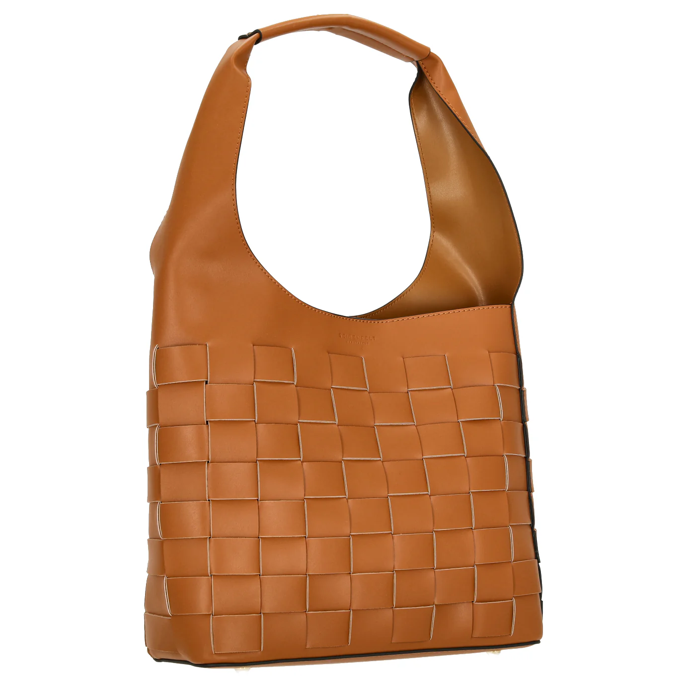 Seidenfelt SFM204 - Schultertasche 30 cm (caramel/gold) - Image 5