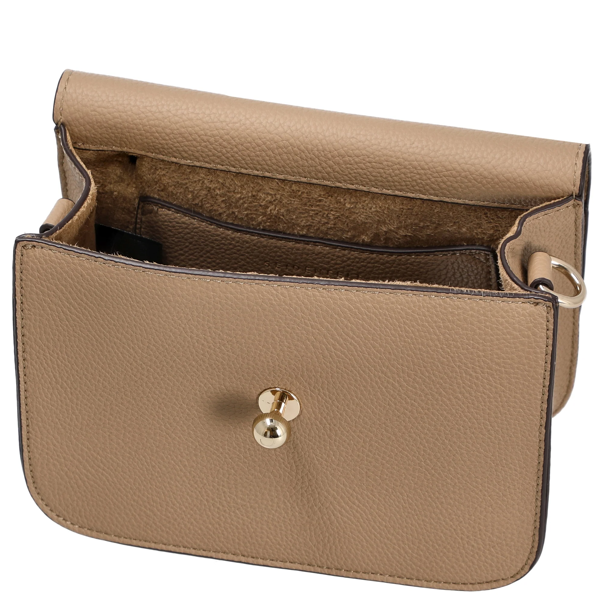 Seidenfelt SFM215 - Schultertasche 19 cm (motty grey/gold) - Image 6