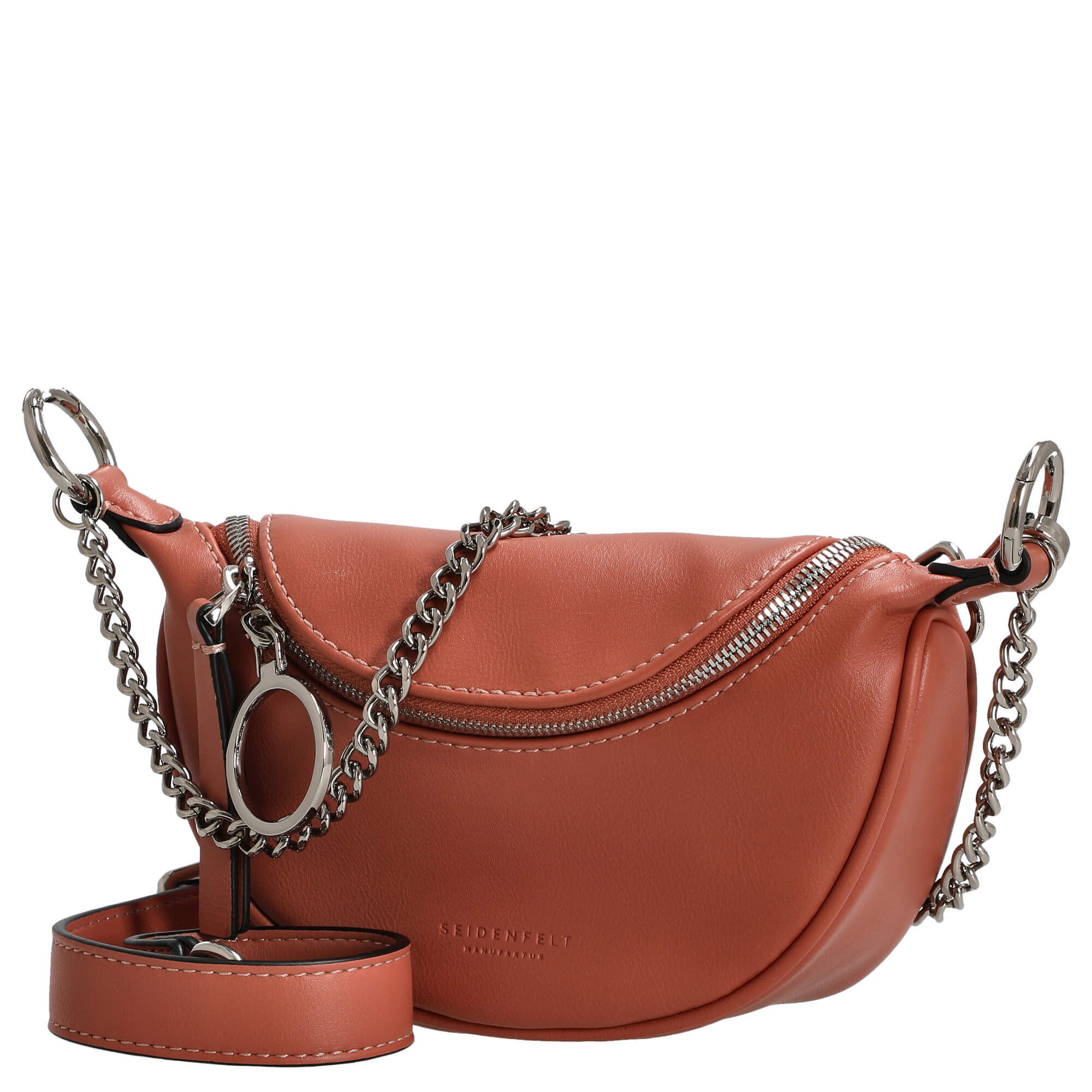 Seidenfelt Skien II - Schultertasche 19 cm (dark blush) - Image 2