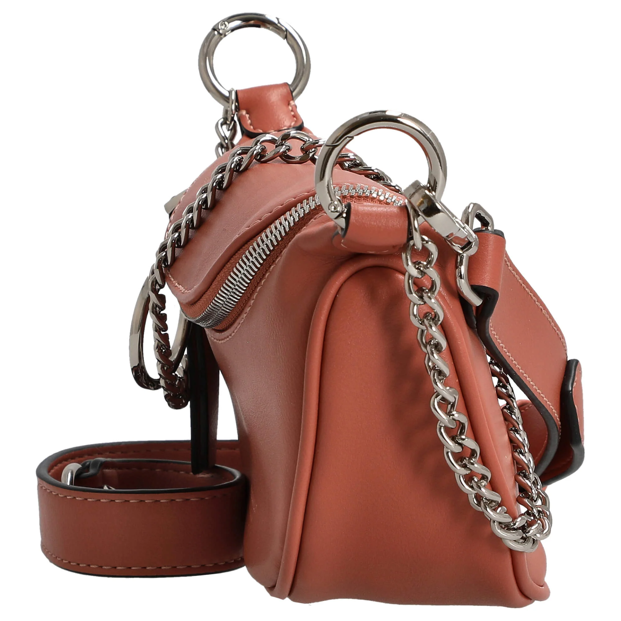 Seidenfelt Skien II - Schultertasche 19 cm (dark blush) - Image 3