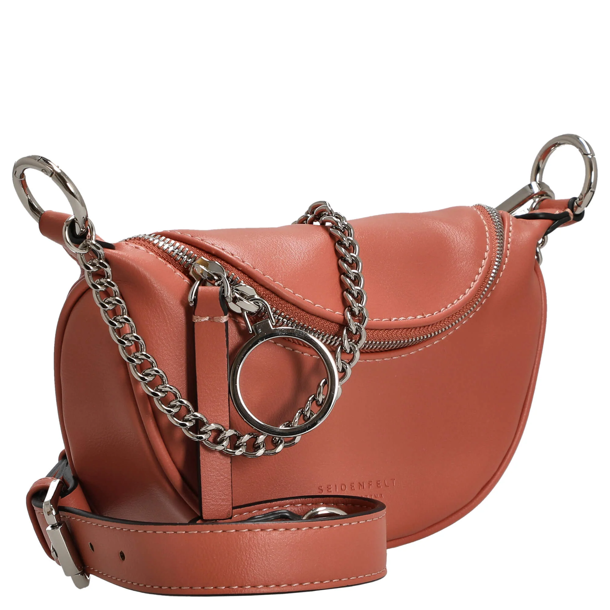 Seidenfelt Skien II - Schultertasche 19 cm (dark blush) - Image 5