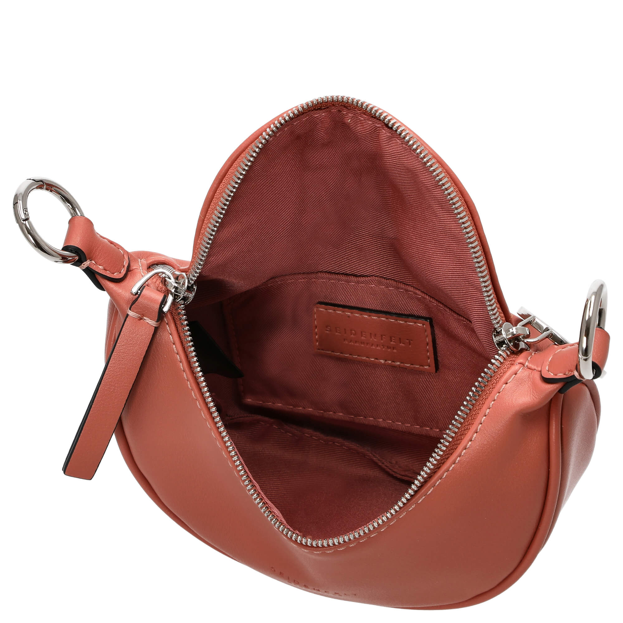 Seidenfelt Skien II - Schultertasche 19 cm (dark blush) - Image 6