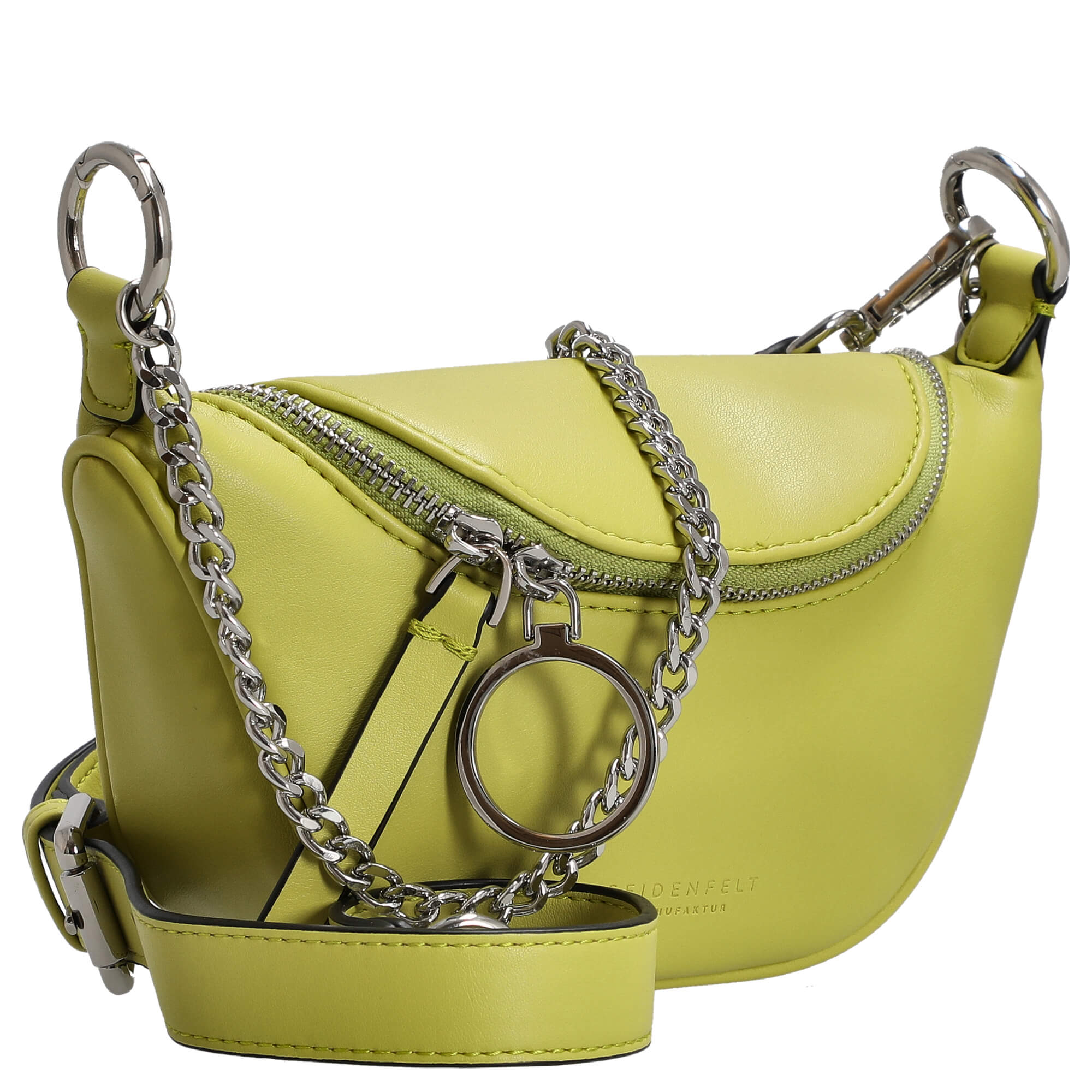 Seidenfelt Skien II - Schultertasche 19 cm (lemon) - Image 5