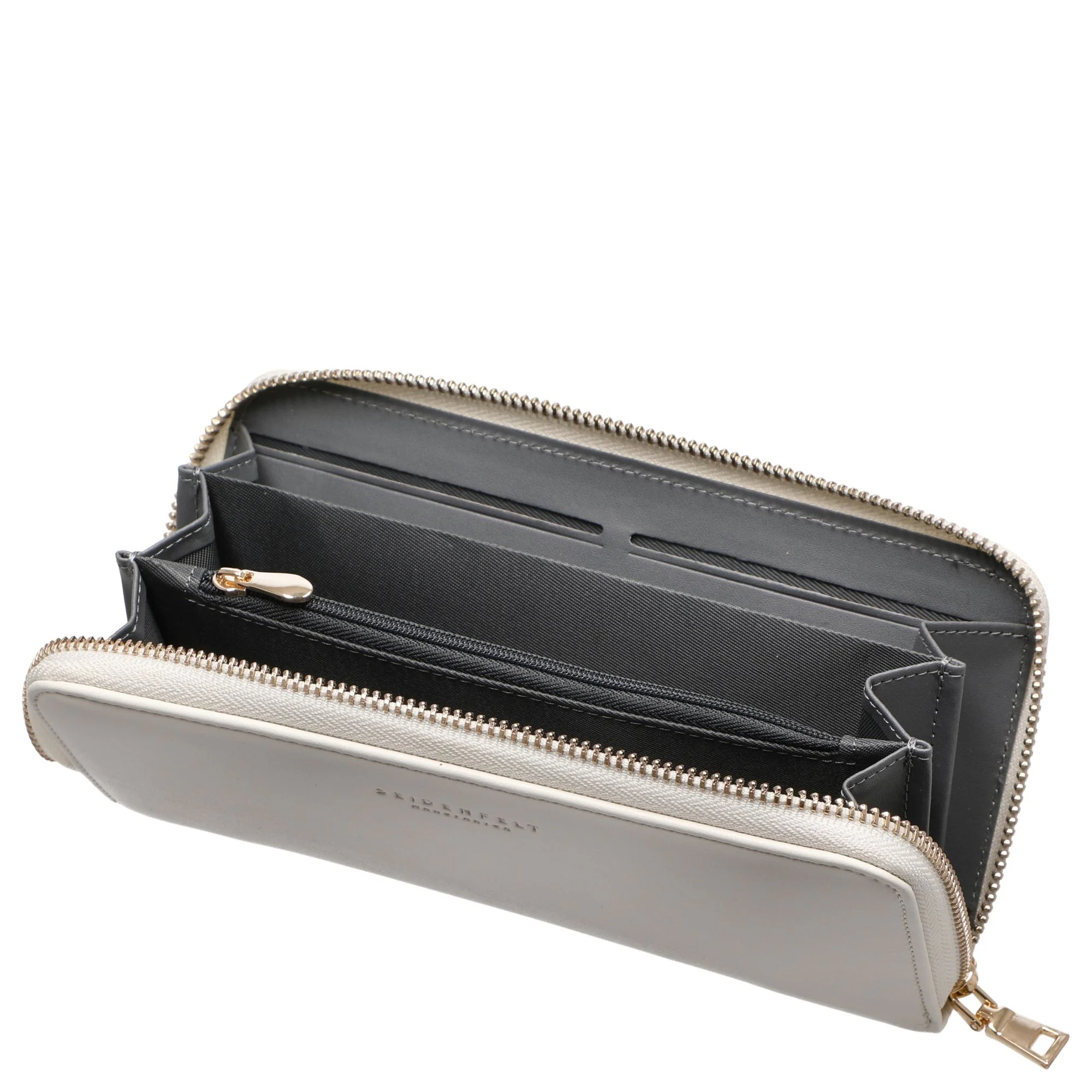 Seidenfelt Smilla - Damen- Geldbörse 19 cm (soft cream) - Image 2