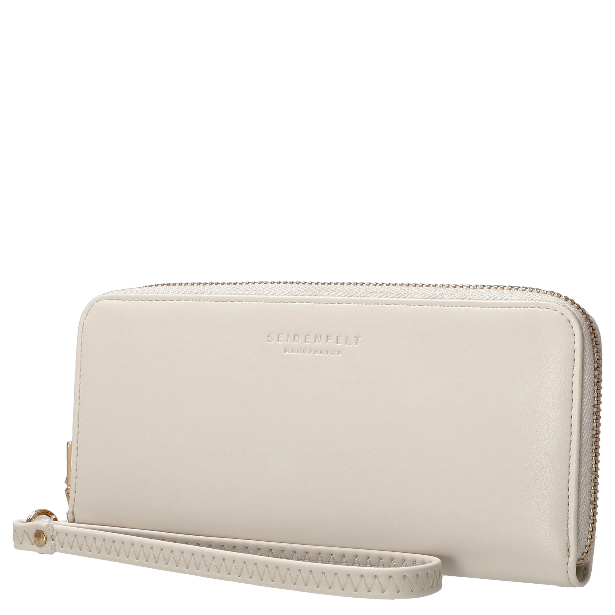 Seidenfelt Smilla - Damen- Geldbörse 19 cm (soft cream) - Image 3