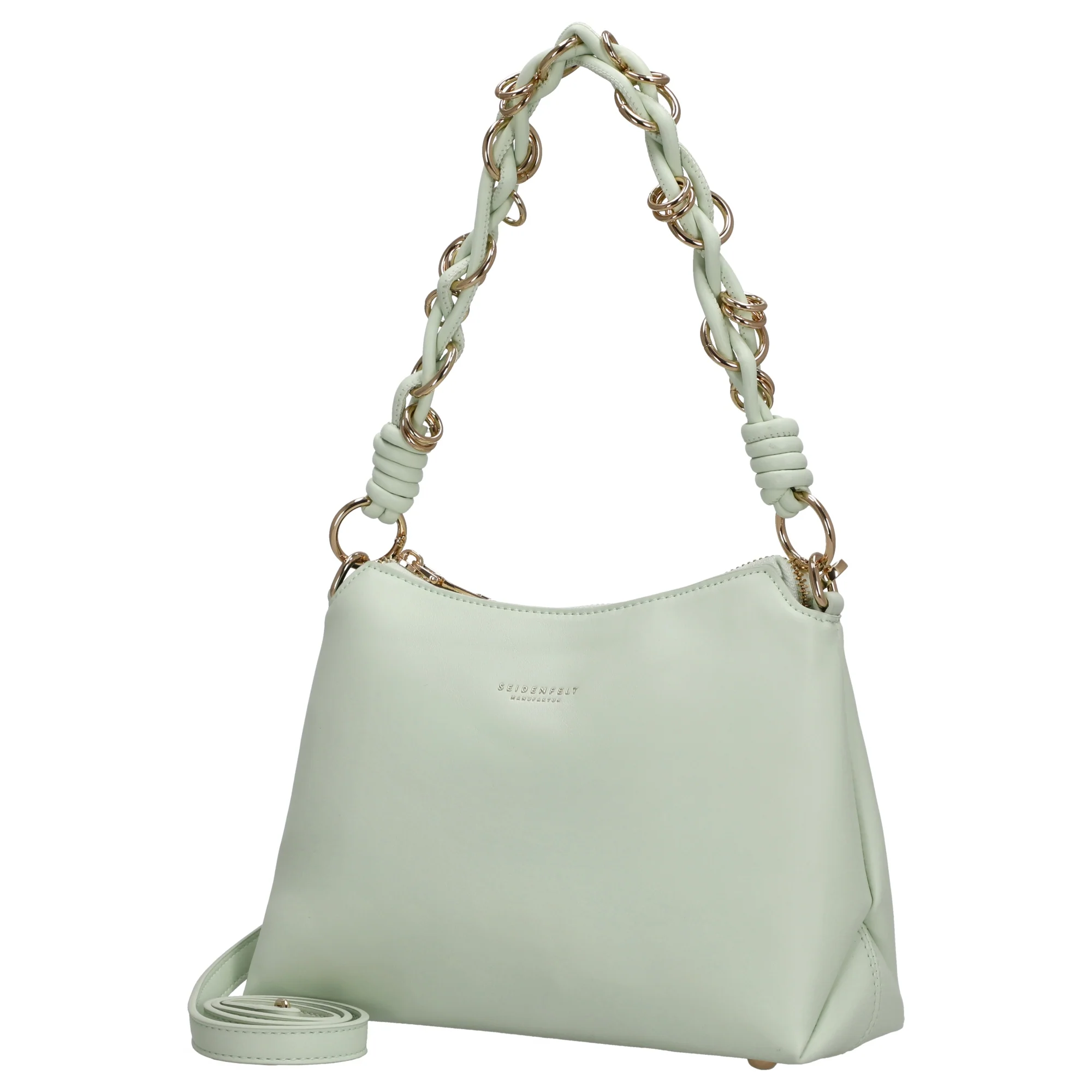 Seidenfelt Sundby - Schultertasche 24.5 cm (jelly mint) - Image 2