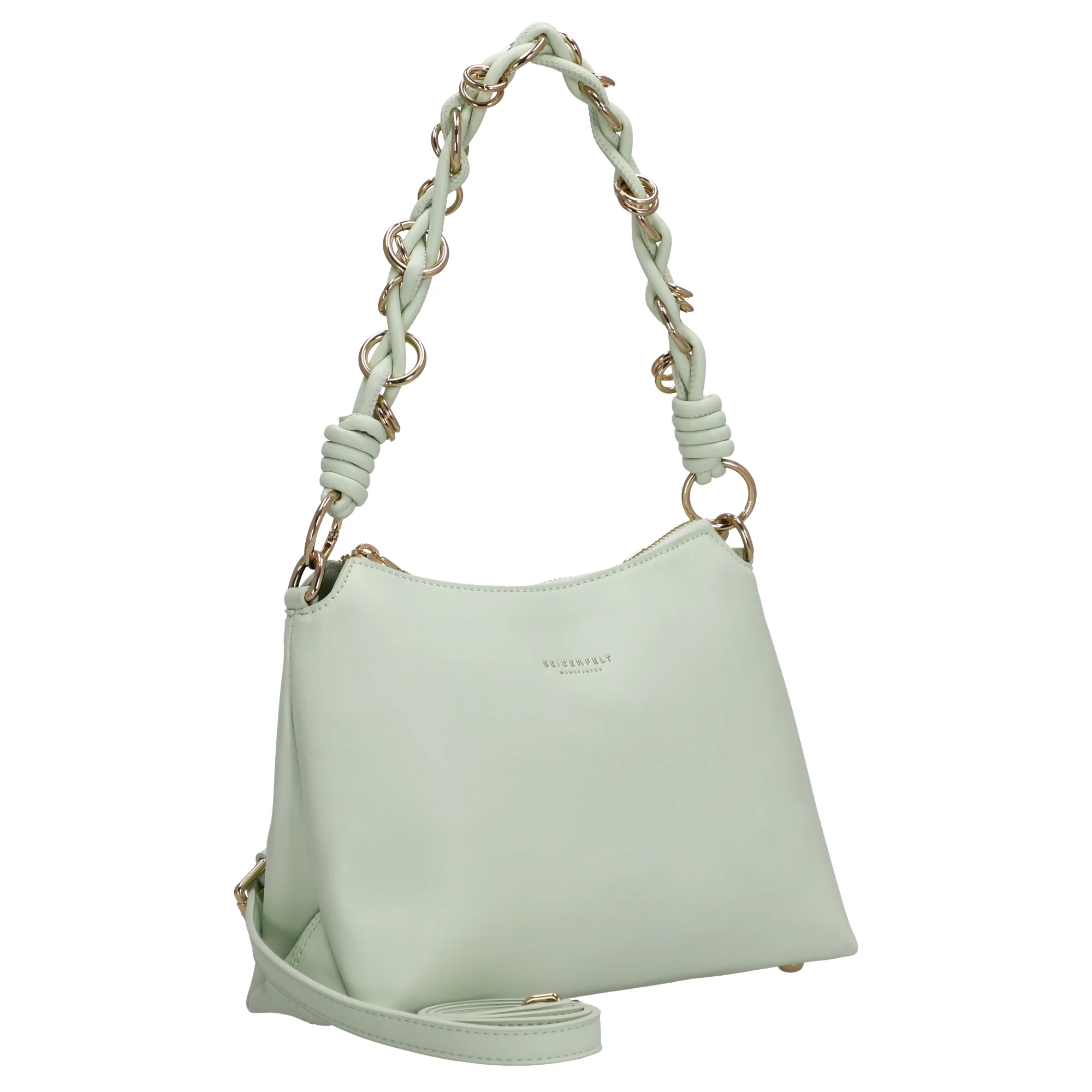 Seidenfelt Sundby - Schultertasche 24.5 cm (jelly mint) - Image 5