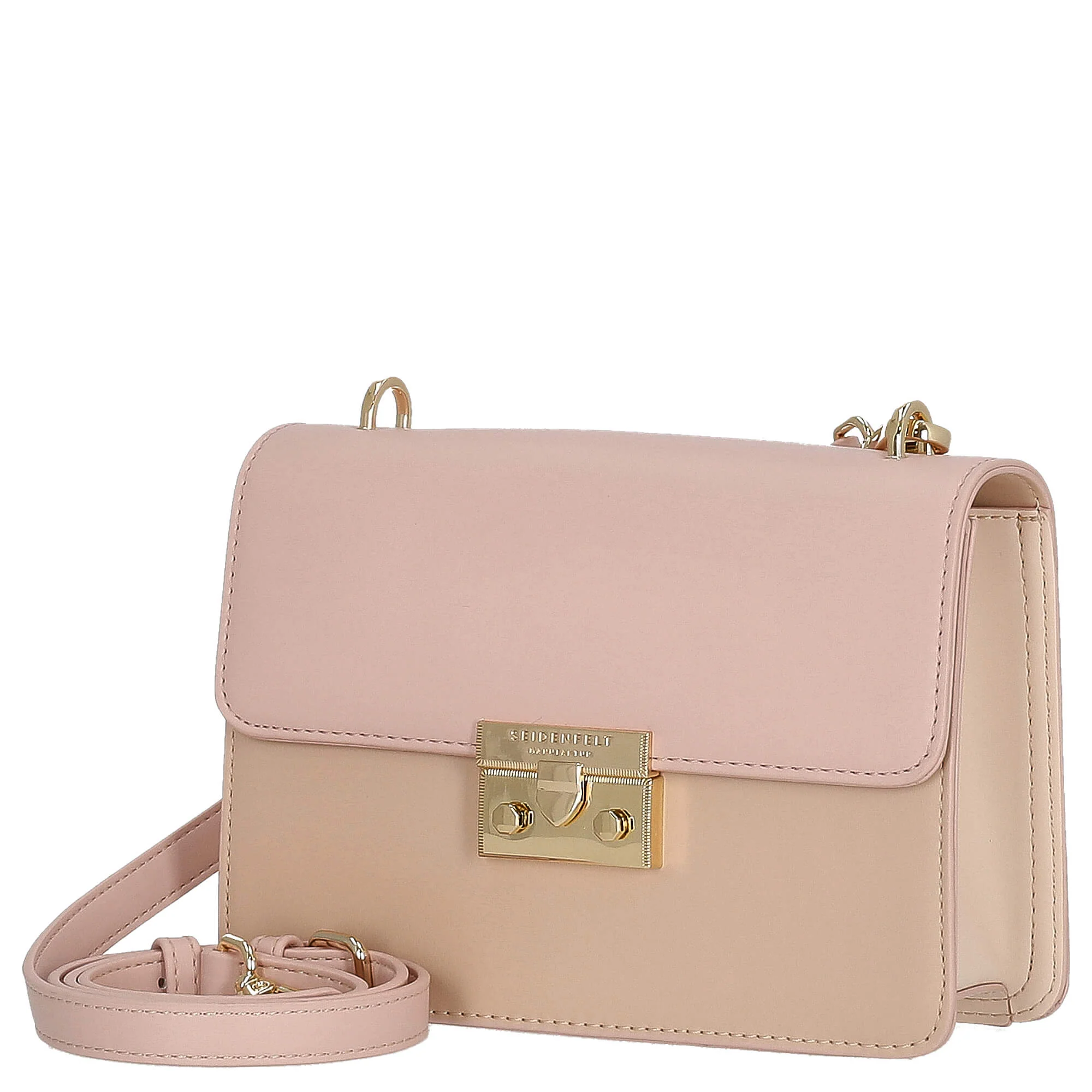 Seidenfelt Tricolor Pitea - Umhängetasche 21 cm (powder blush) - Image 2
