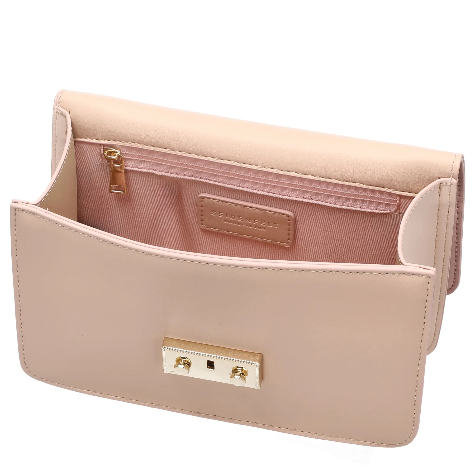 Seidenfelt Tricolor Pitea - Umhängetasche 21 cm (powder blush) - Image 6