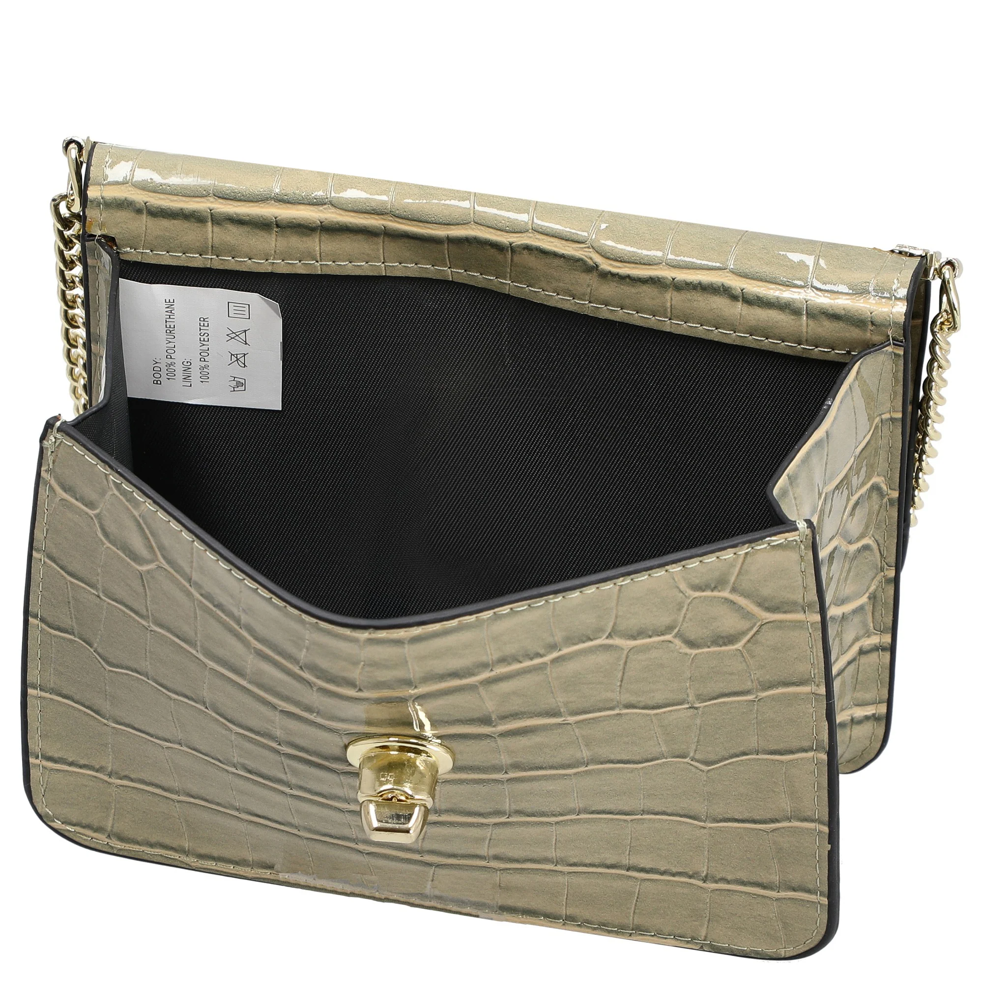 Seidenfelt Tuuli Small - Umhängetasche 17 cm (smoke green/gold) - Image 6