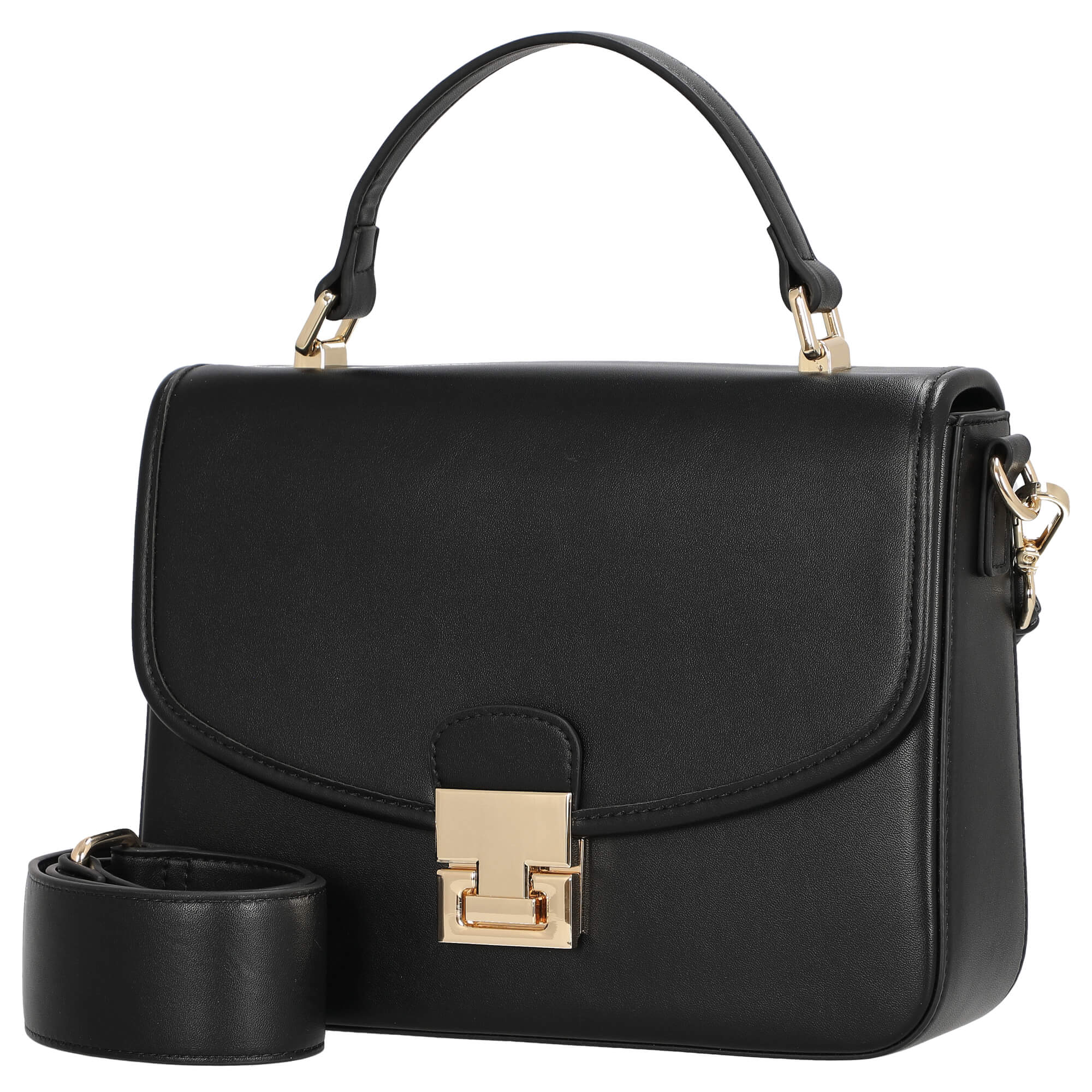 Seidenfelt Viiala - Henkeltasche 25 cm (black) - Image 2
