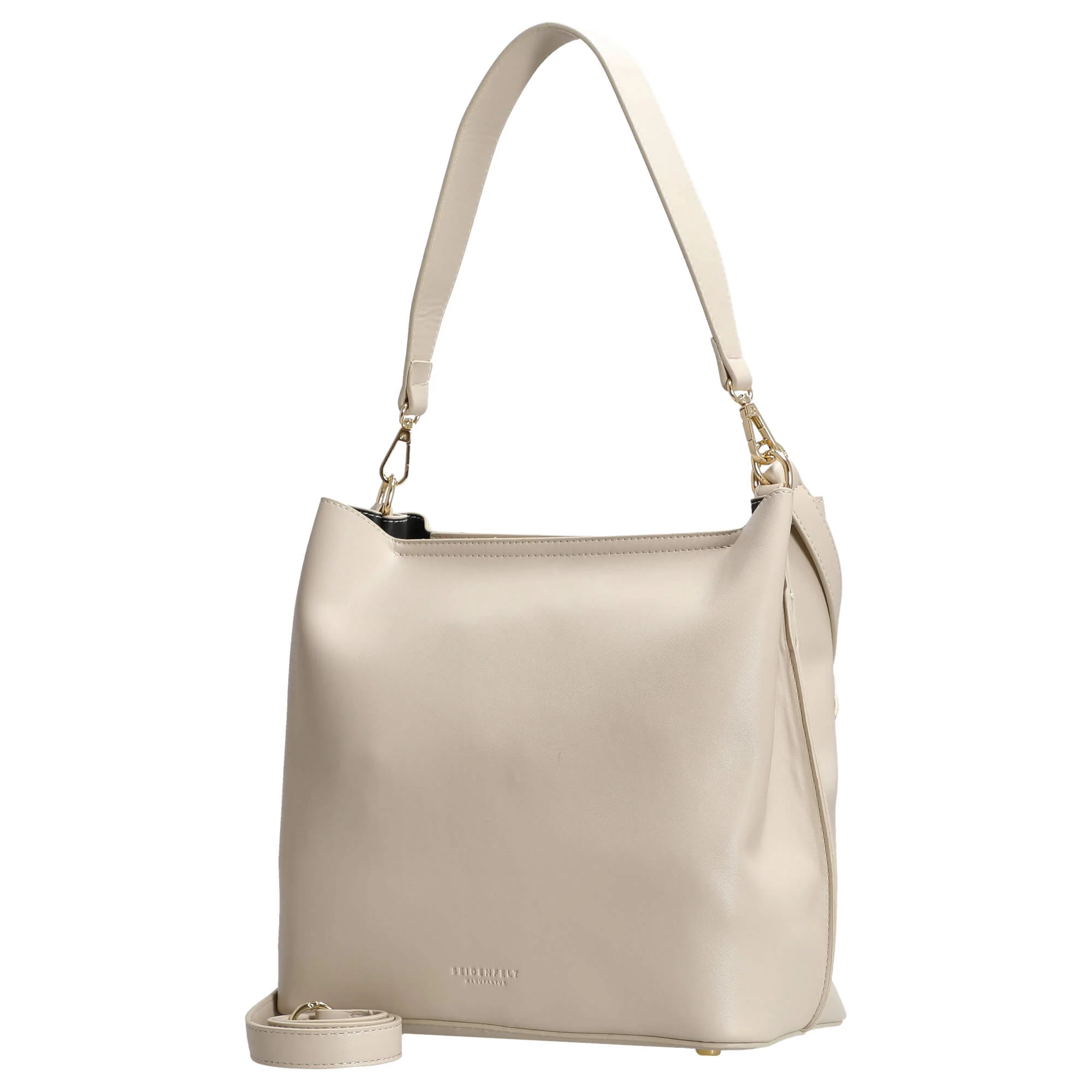 Seidenfelt Viiala Hobo - Schultertasche 27 cm (buttermilk) - Image 2