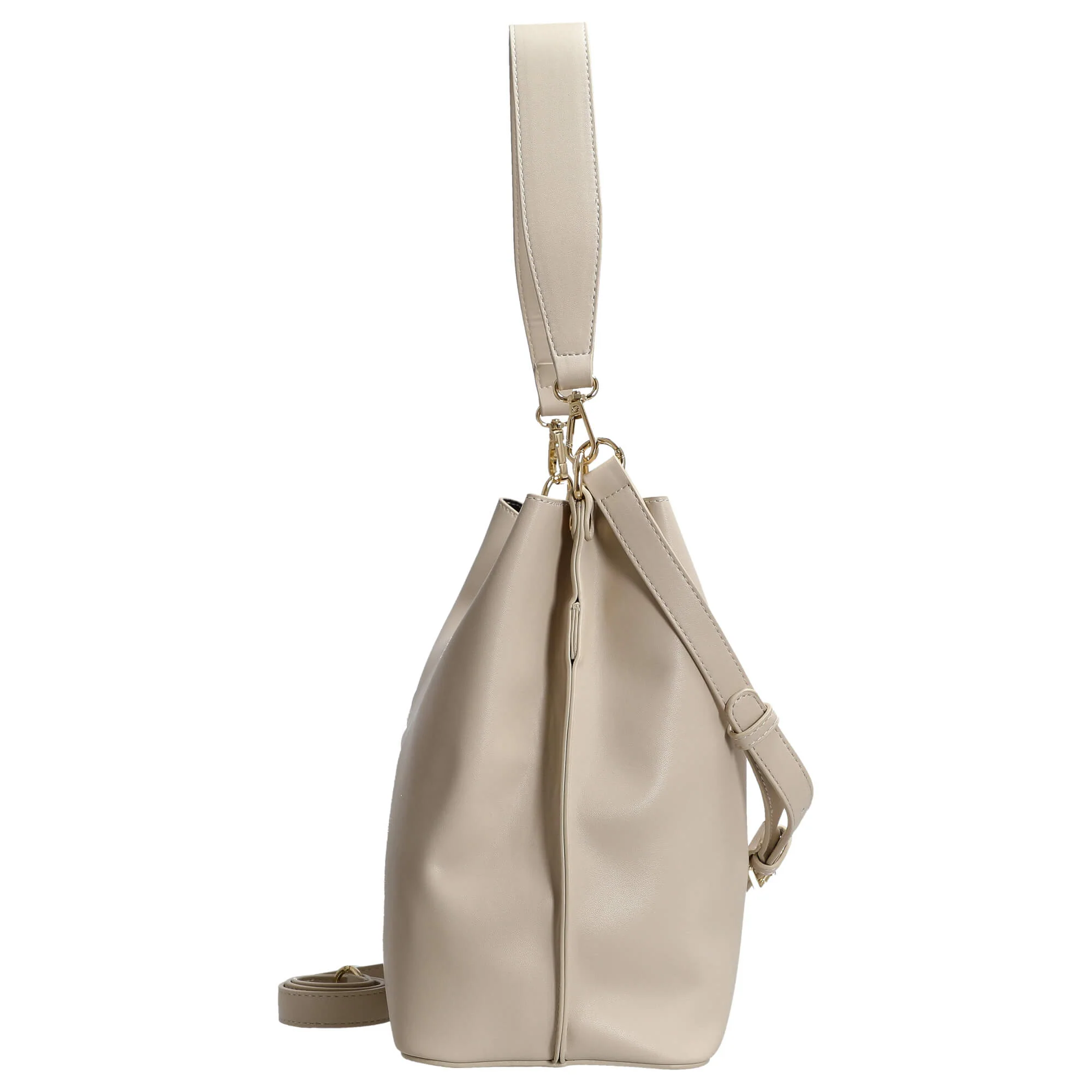 Seidenfelt Viiala Hobo - Schultertasche 27 cm (buttermilk) - Image 3