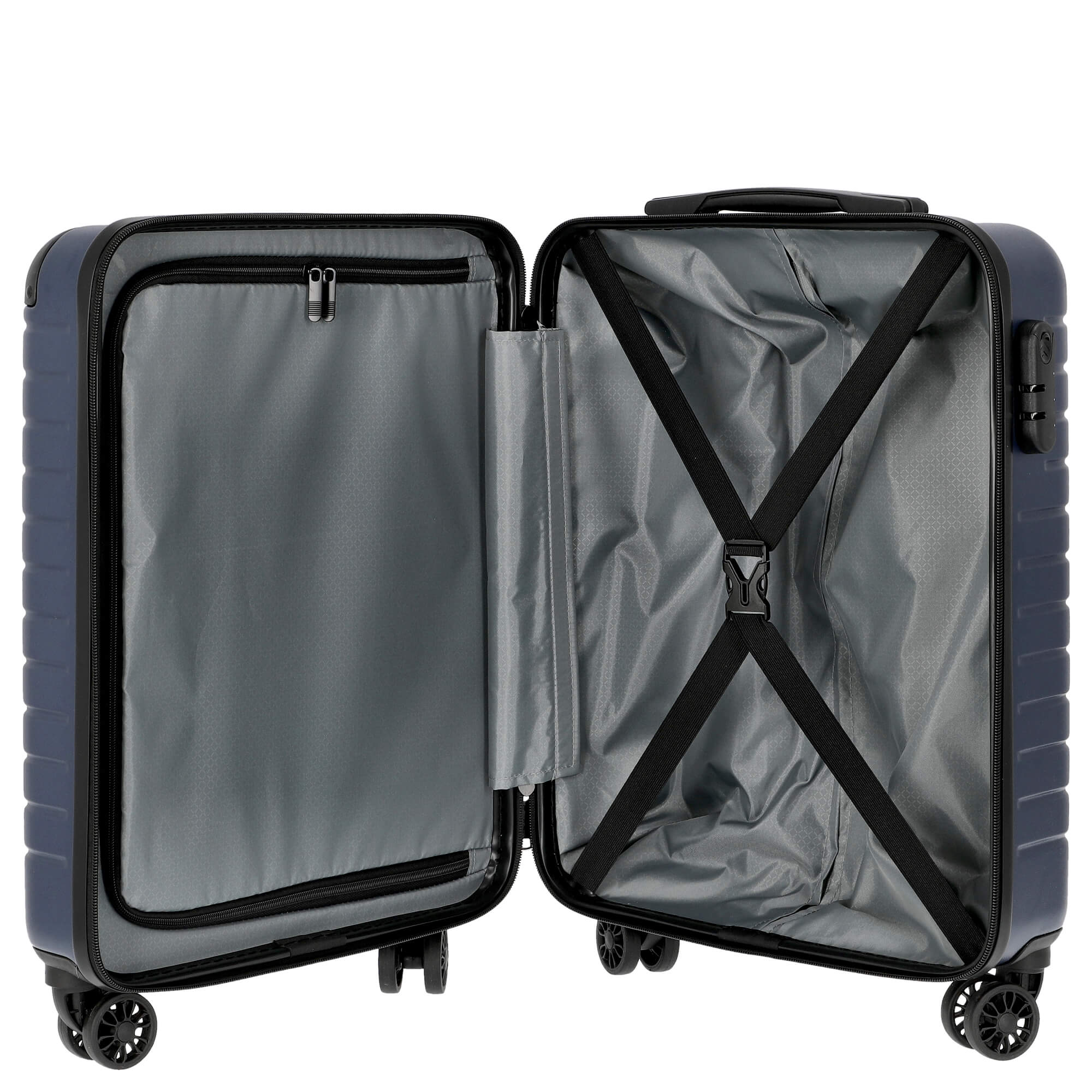 Somko Line - 4-Rollen Kabinentrolley S 55 cm (navy) - Image 6