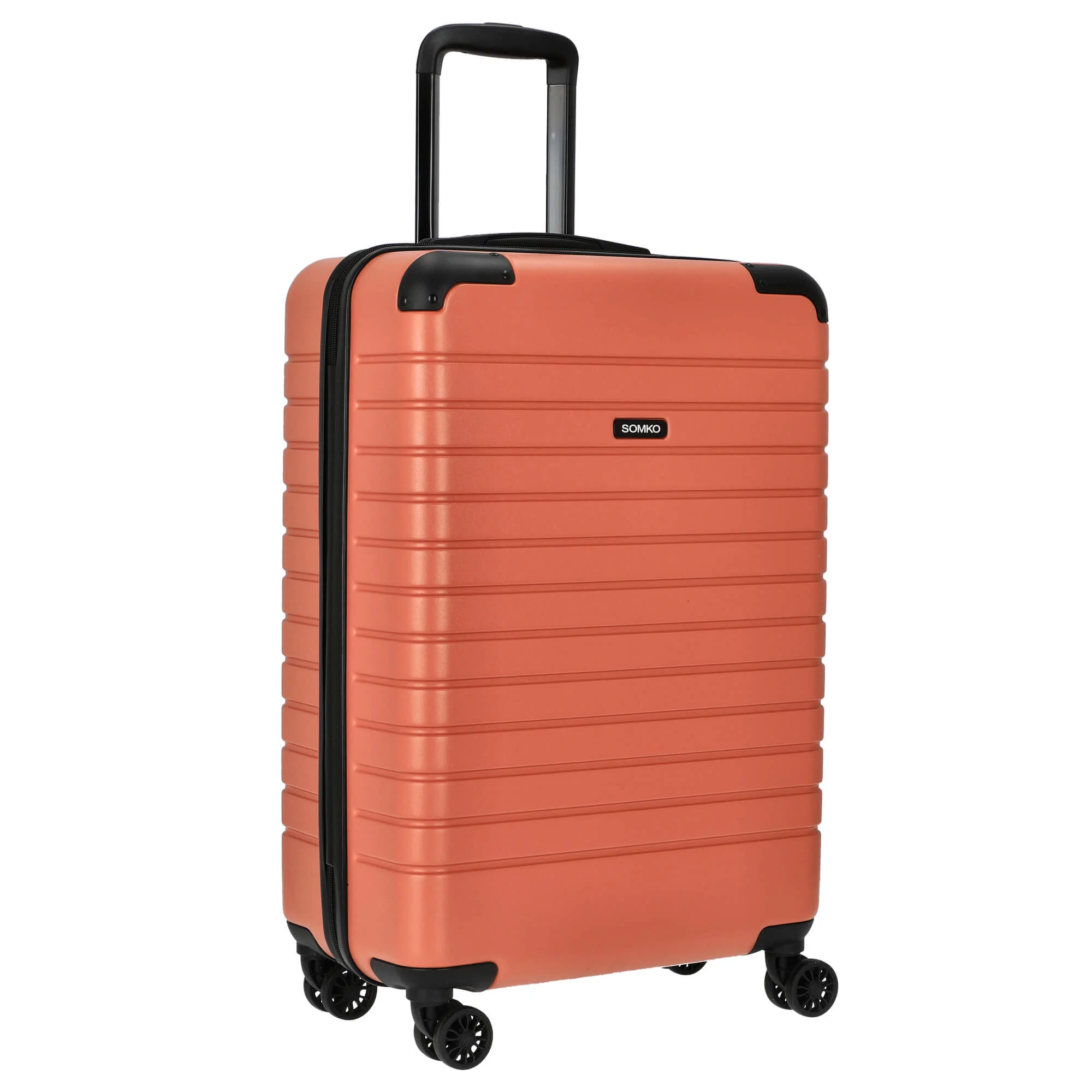 Somko Line - 4-Rollen-Trolley M 67 cm (coral) - Image 5