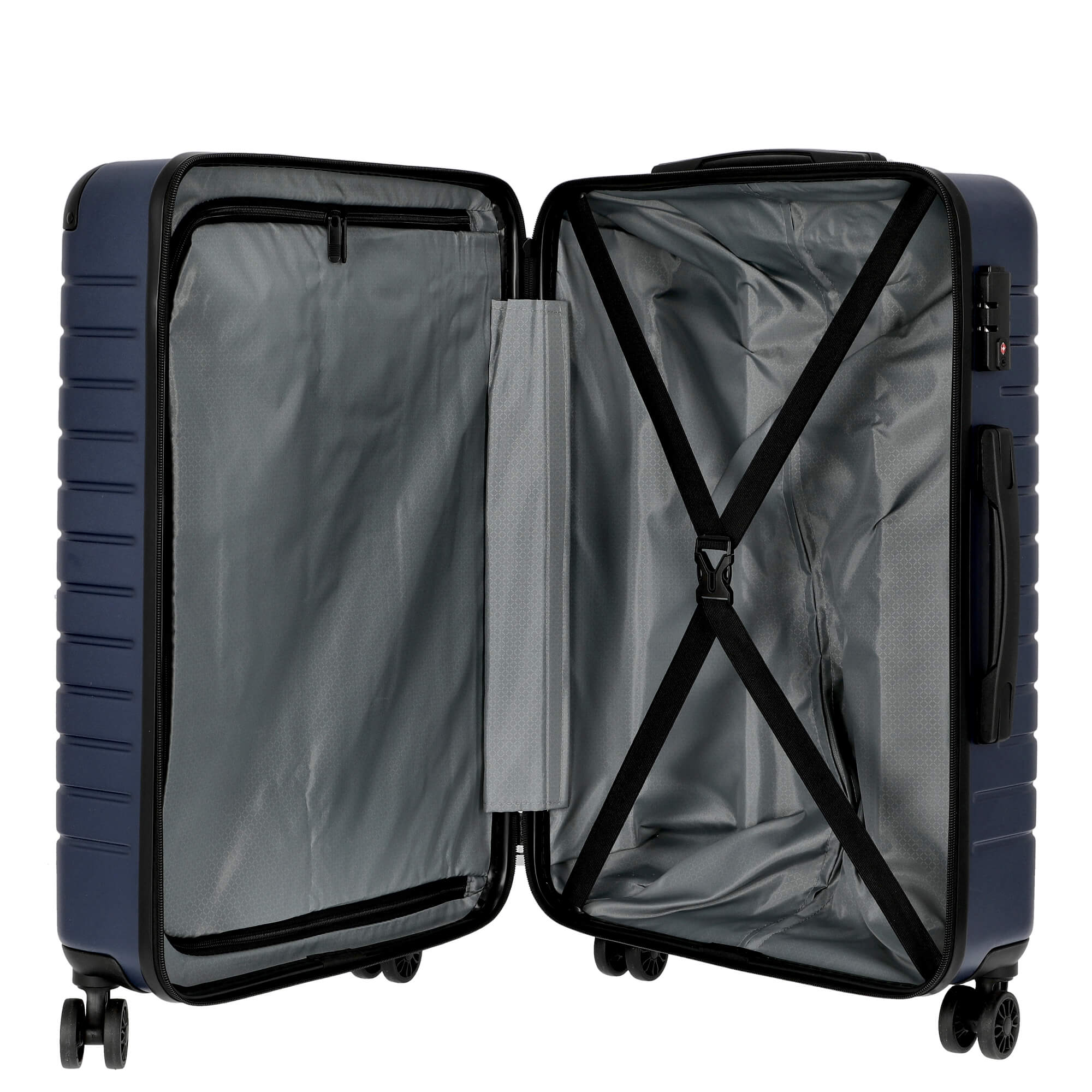 Somko Line - 4-Rollen-Trolley M 67 cm (navy) - Image 6