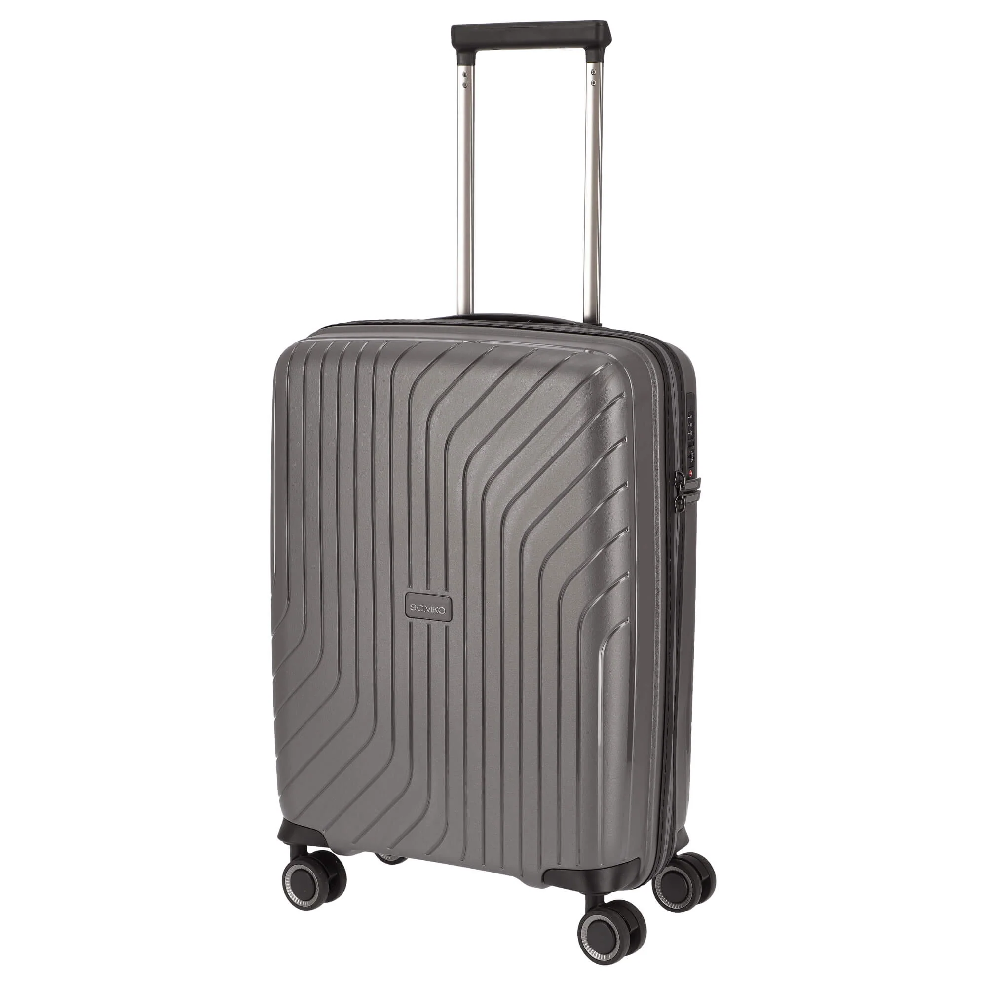 Somko Wave - 4-Rollen Kabinentrolley S 55 cm (anthrazit) - Image 2