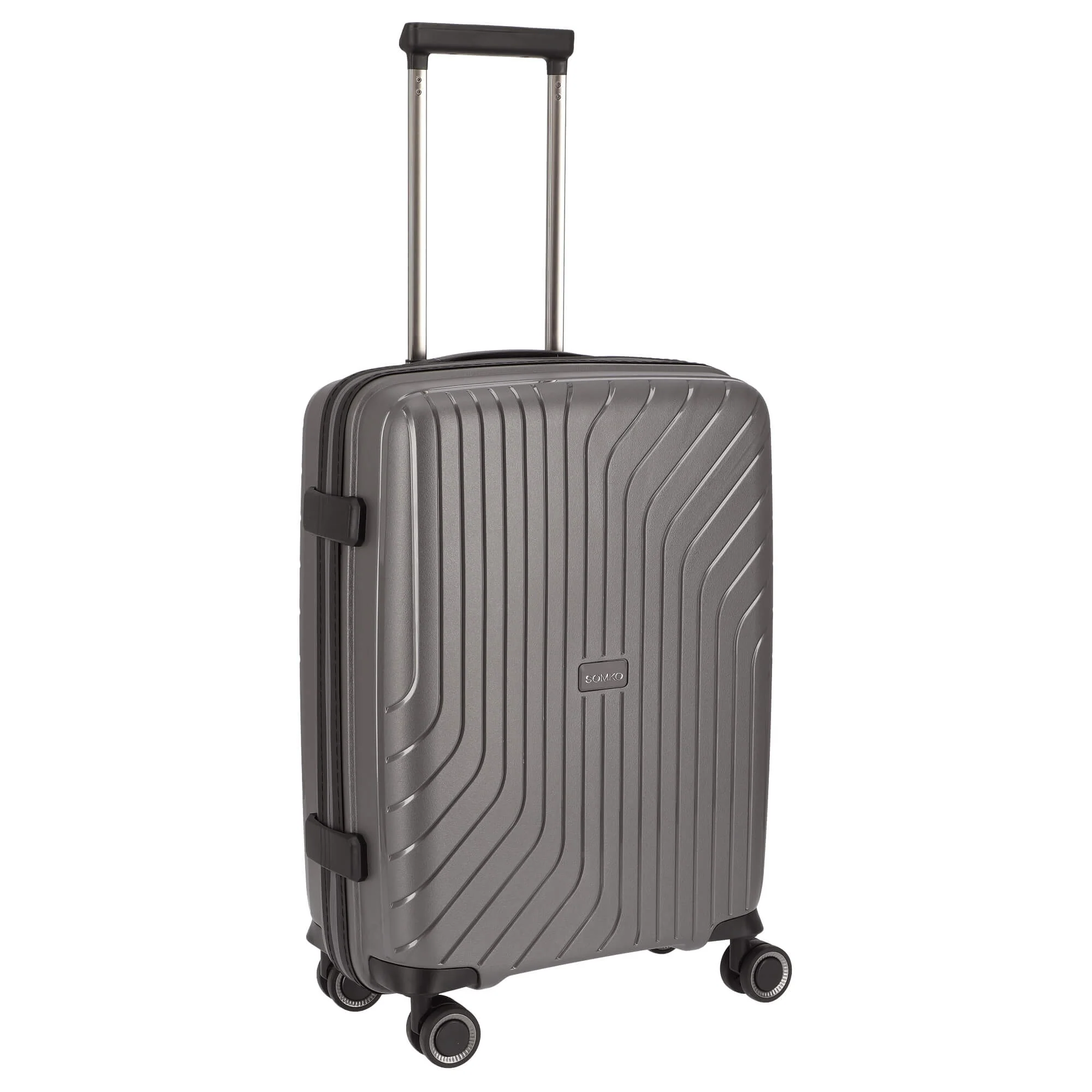 Somko Wave - 4-Rollen Kabinentrolley S 55 cm (anthrazit) - Image 5