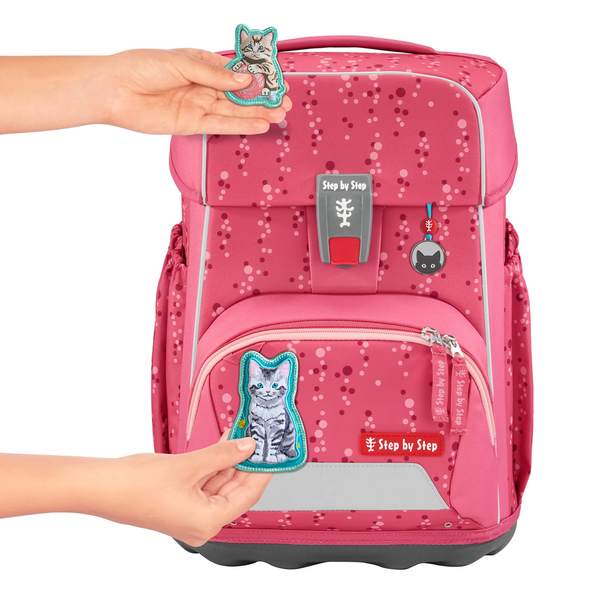Step by Step Basis - Schulranzen Set 4tlg. (Pink Bubbles) - Image 11