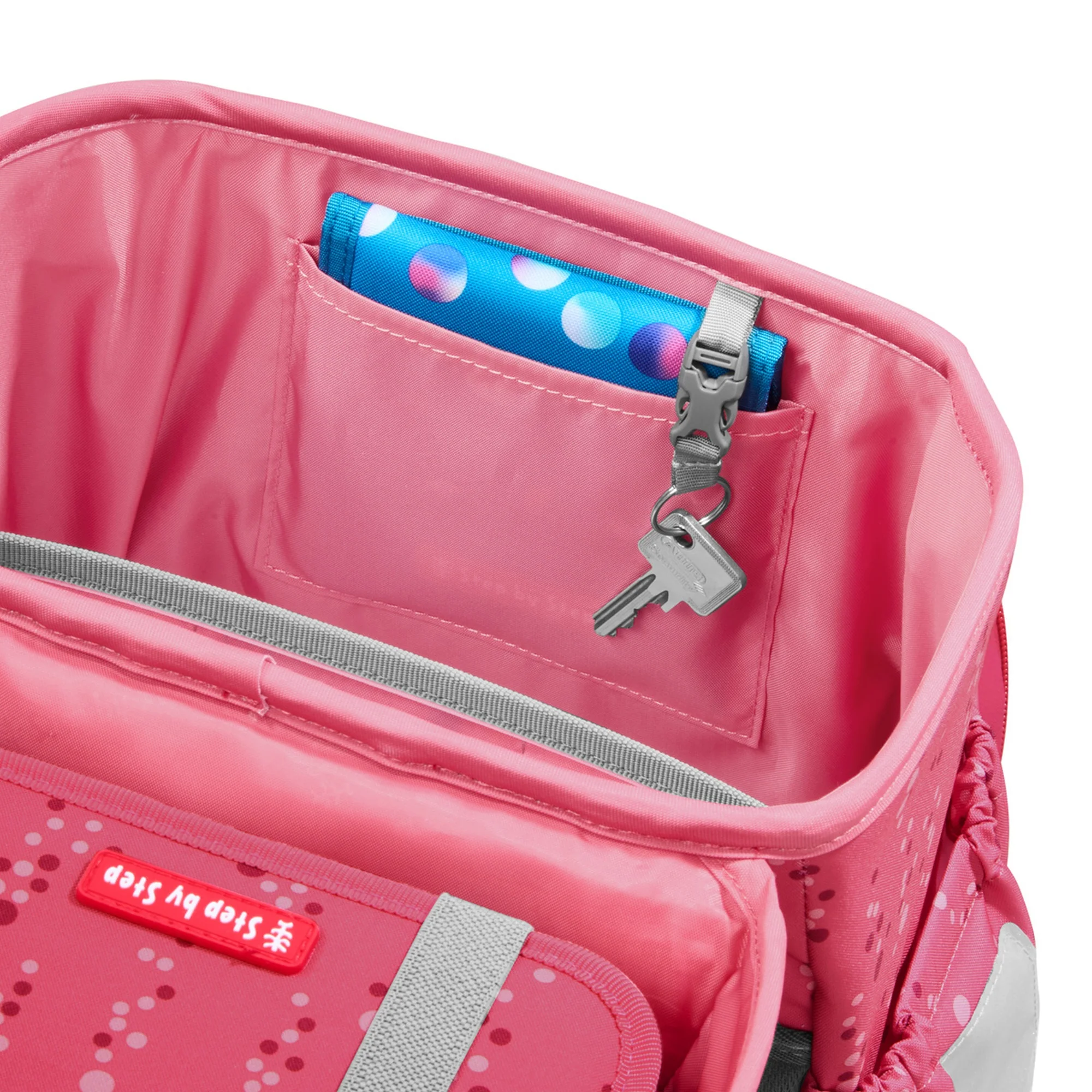 Step by Step Basis - Schulranzen Set 4tlg. (Pink Bubbles) - Image 6