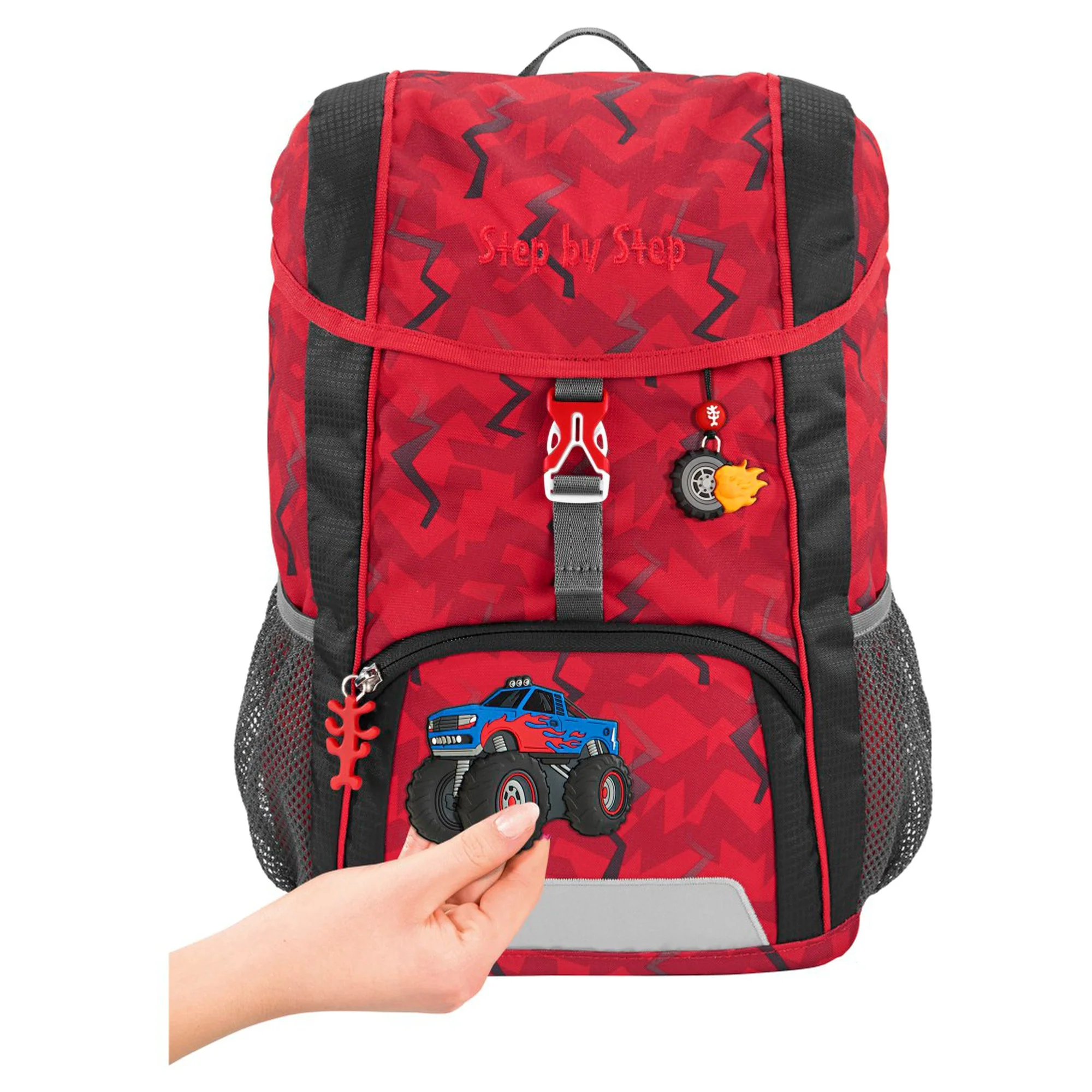 Step by Step KID - Rucksack-Set 3tlg. 35 cm (Monster Truck Rocky) - Image 5