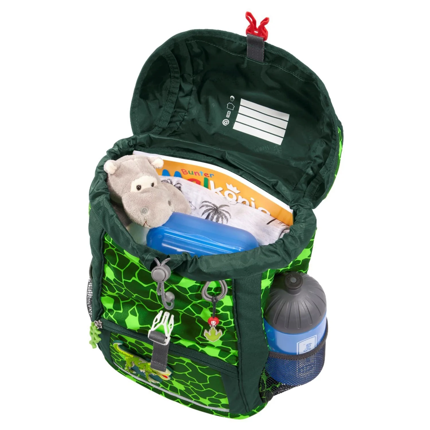Step by Step Kid Shine Rucksack-Set 3 tlg. - inklusiv Sitzkissen 26 cm (Dino Night Tyro) - Image 4